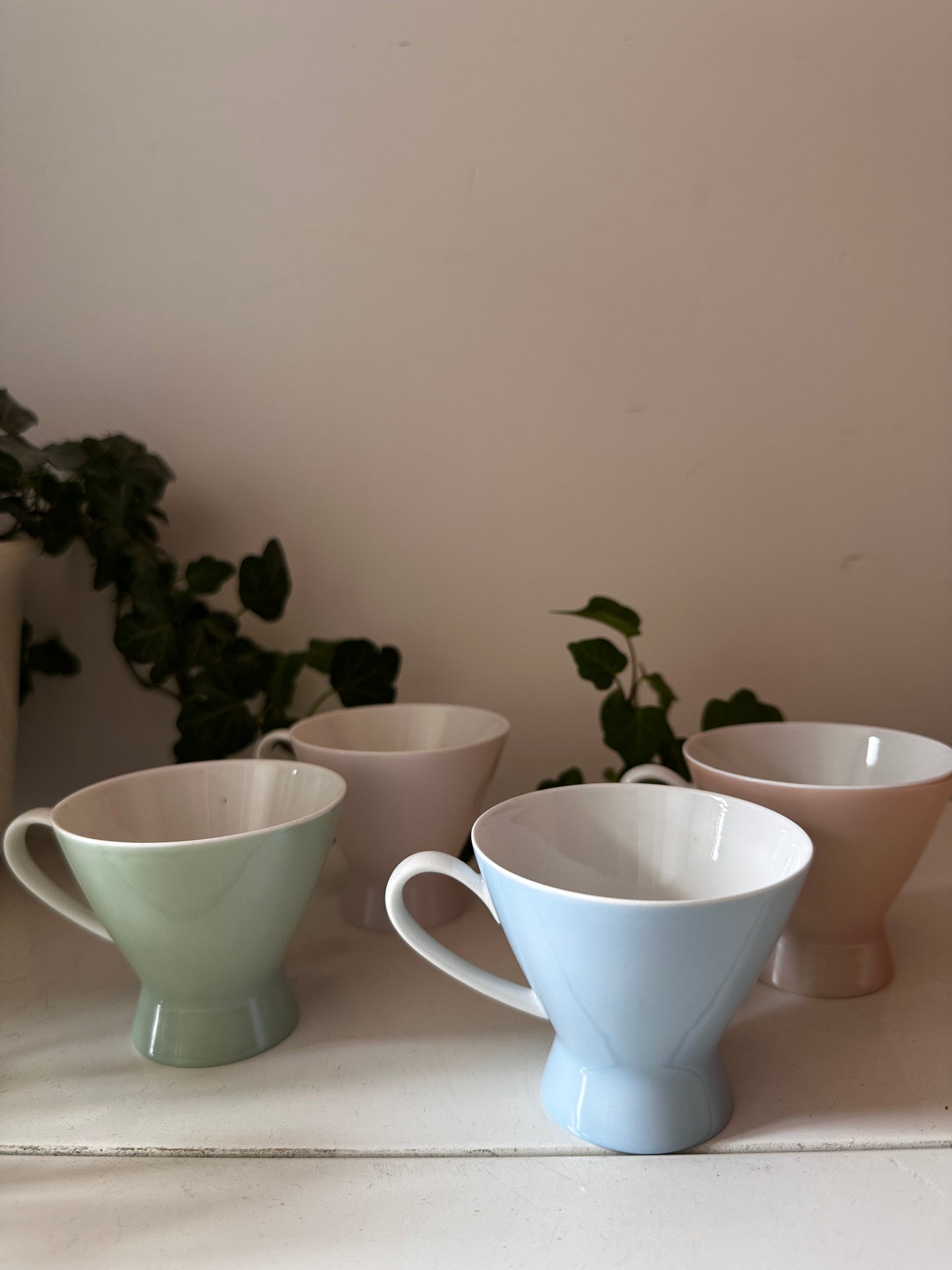 Set van 4 espresso koffiekopjes Rosenthal