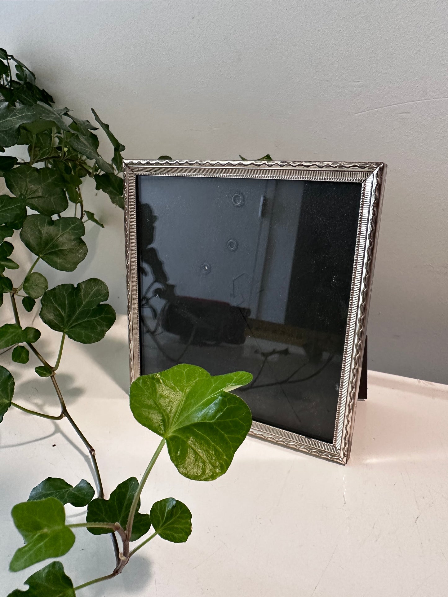 Fotolijstje zilverkleurig vintage