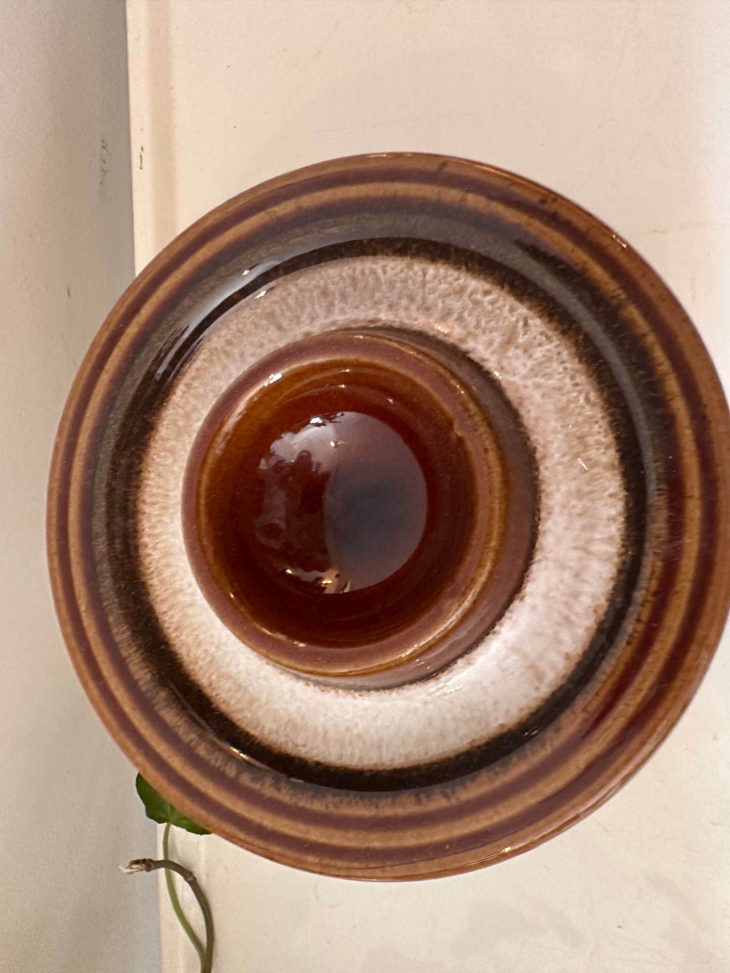 Jaren 70 eierdopjes keramiek