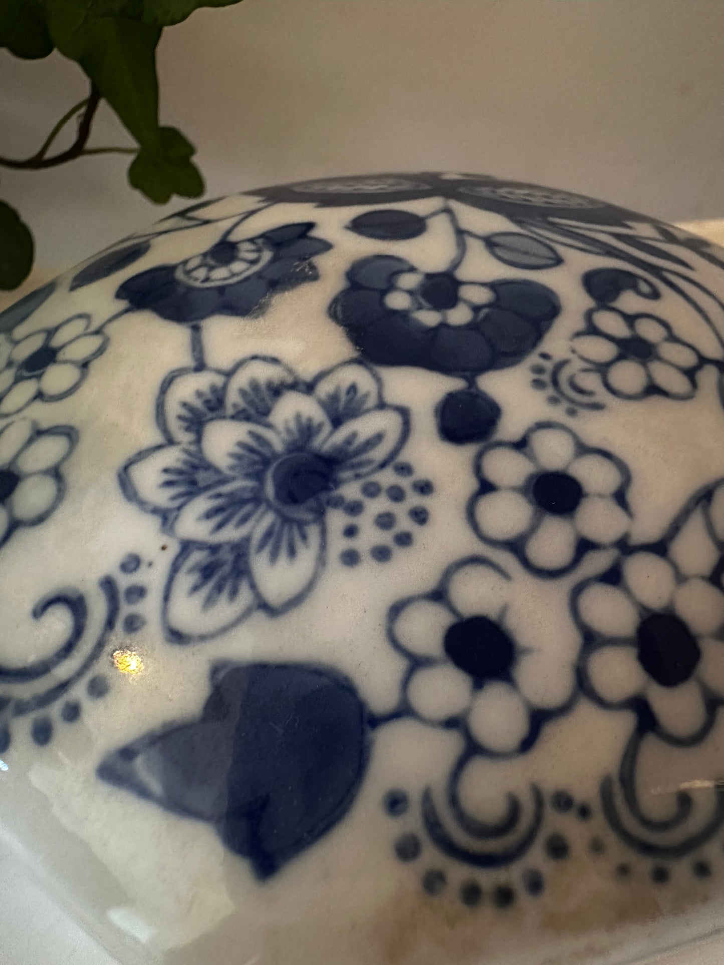 Porseleinen bewaardoosje