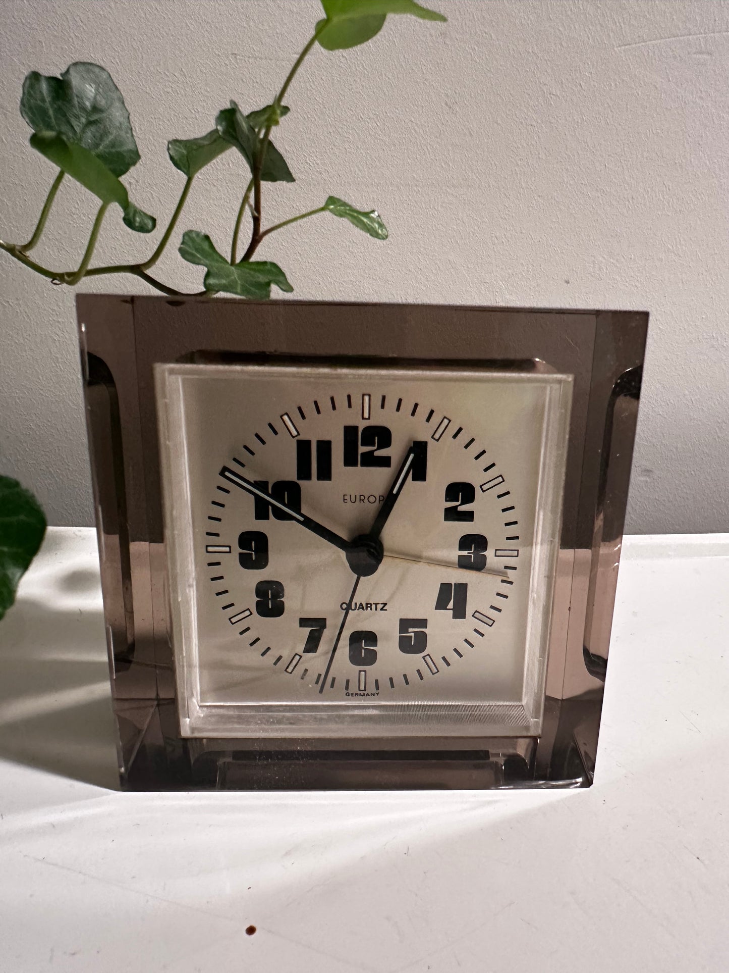 Europa Quartz klokje vintage jaren 70