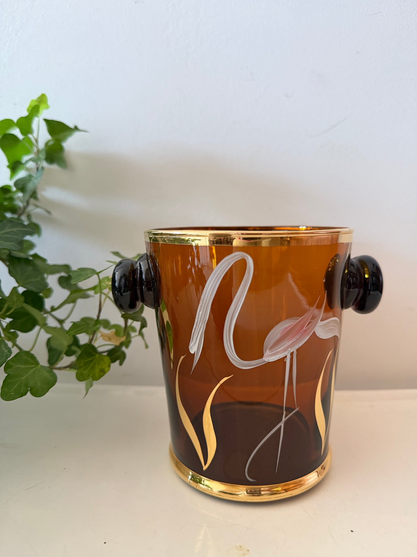 Art Deco glazen IJsemmer