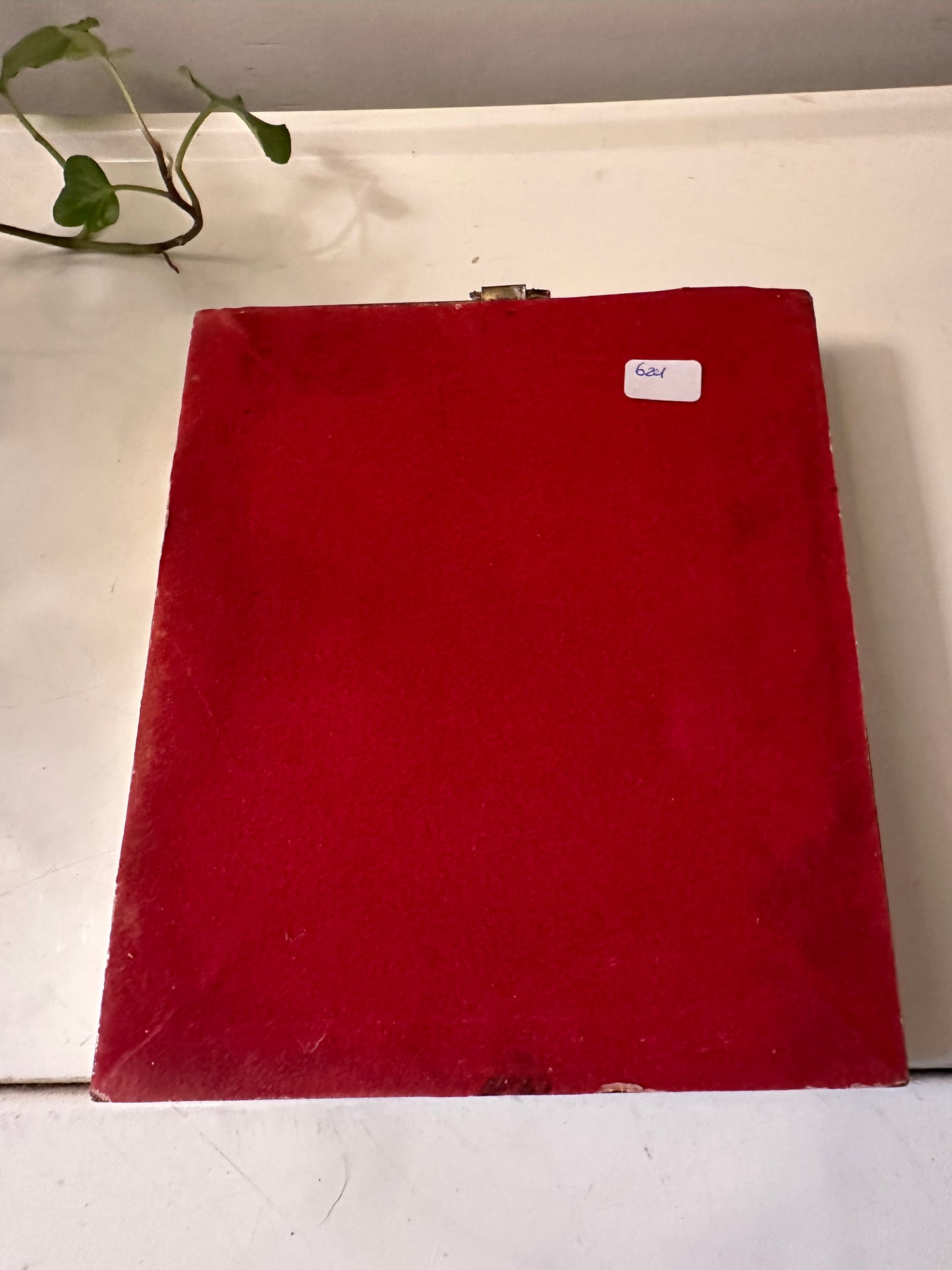 Vintage schilderijtje in goudkleurig lijstje