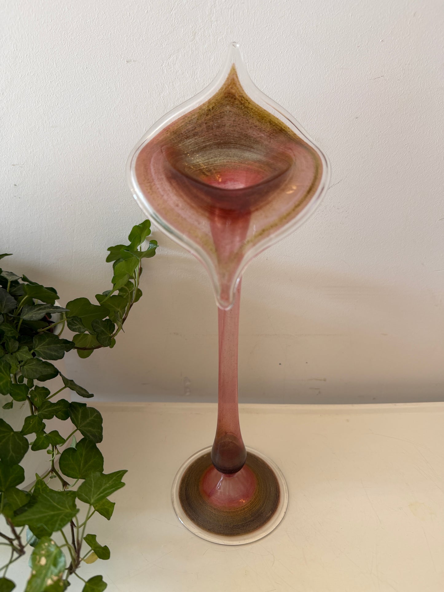 Jack-in-the-Pulpit vaas vintage art nouveau