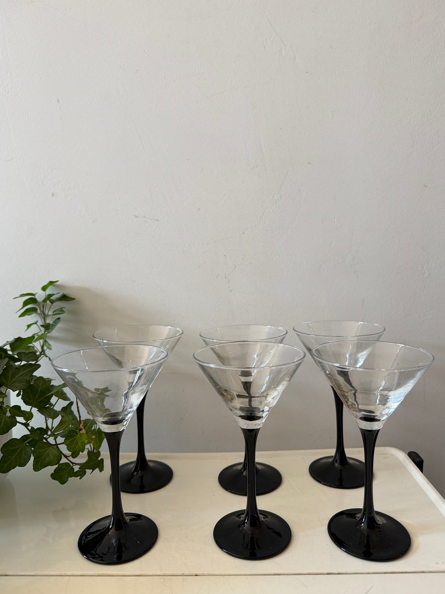 Set van 6 martini glazen luminarc