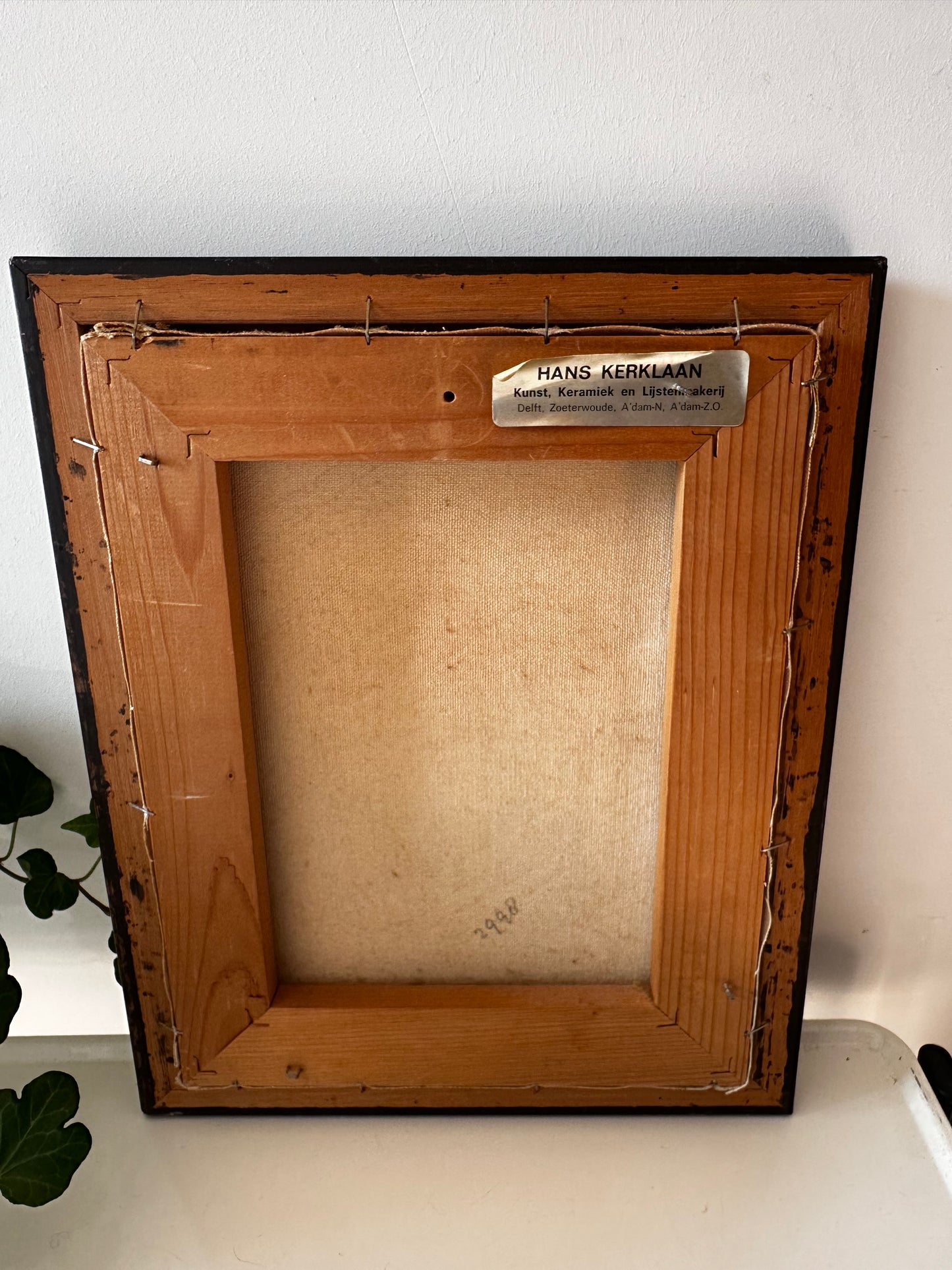 Vintage Jaren 80 lijstje