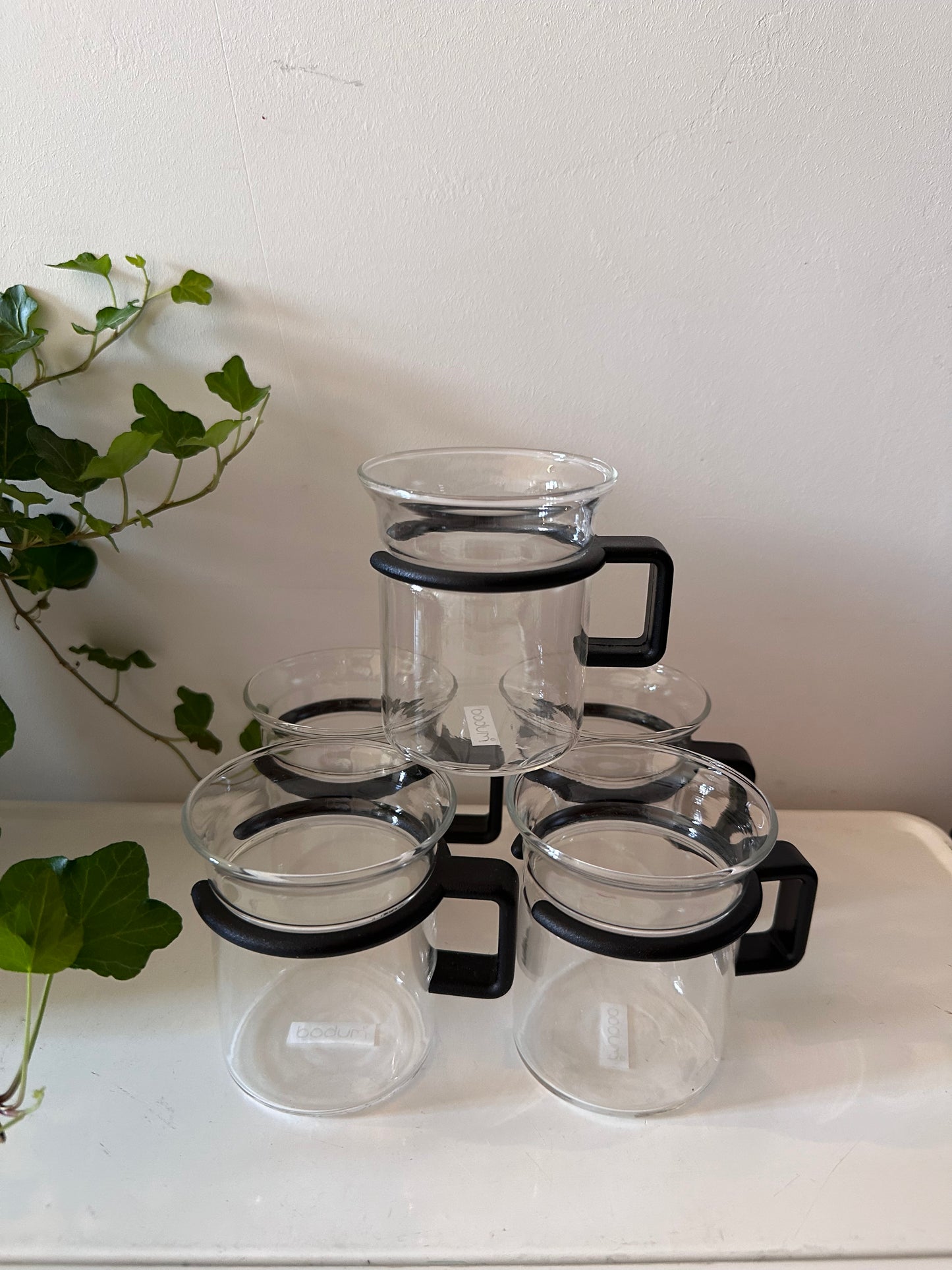 Bodum theeglazen vintage