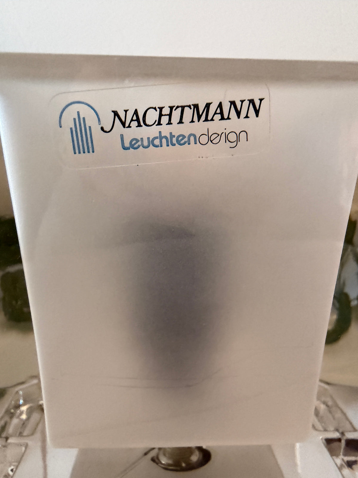 Nachtmann Ice Cube tafellamp jaren 70