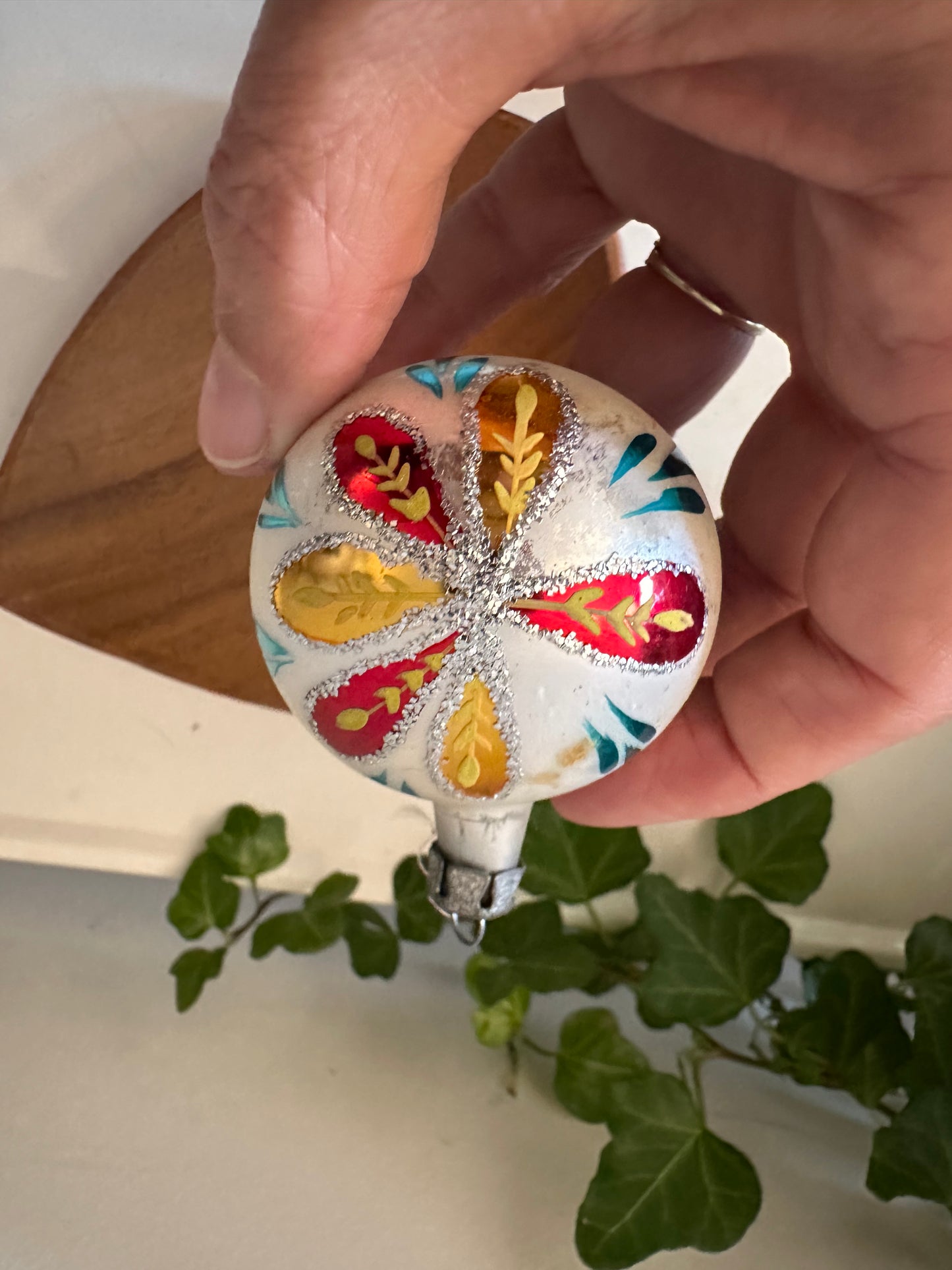 Kerstbal jaren 50/60 vintage