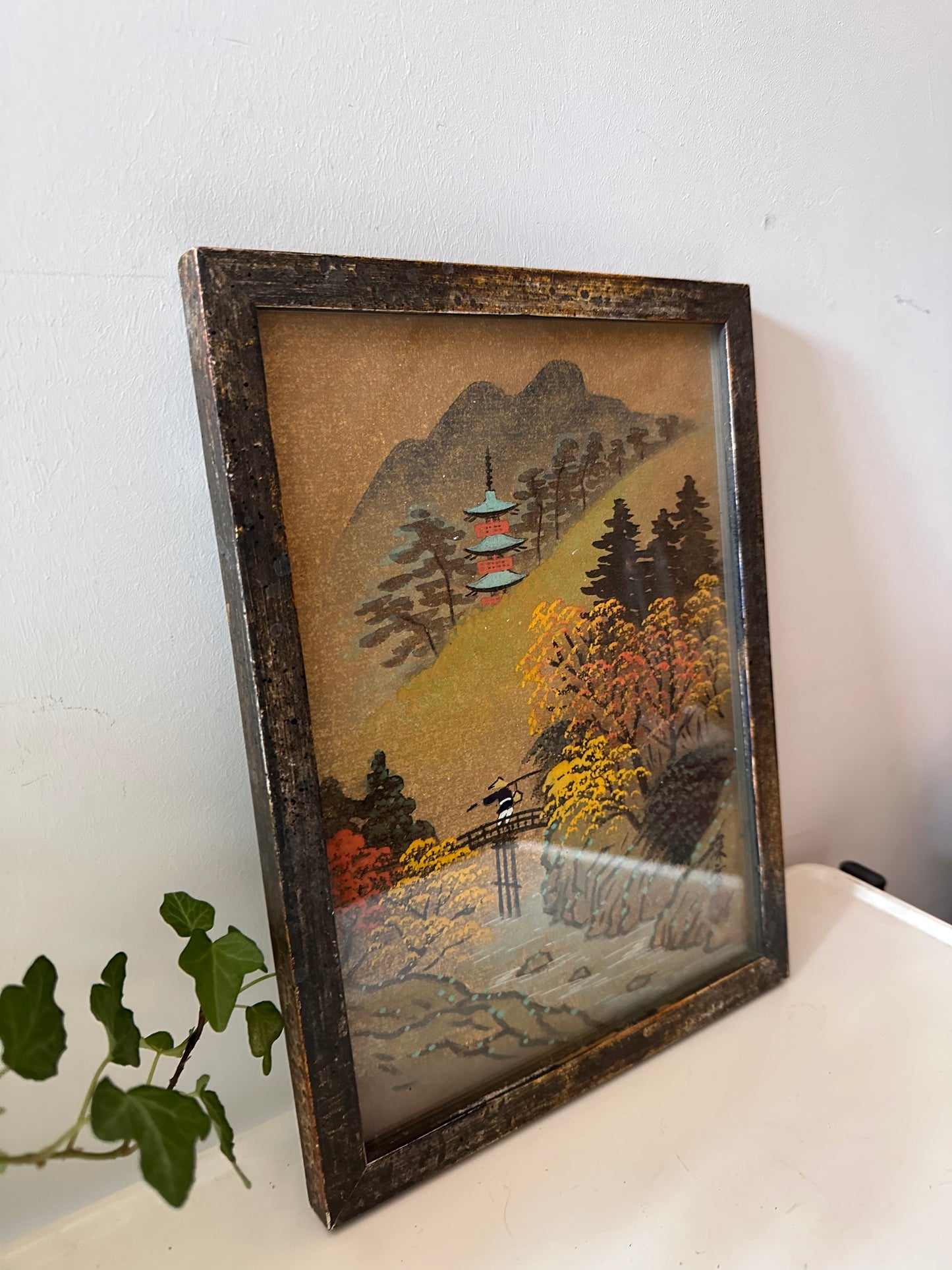 Japanse prent in lijst