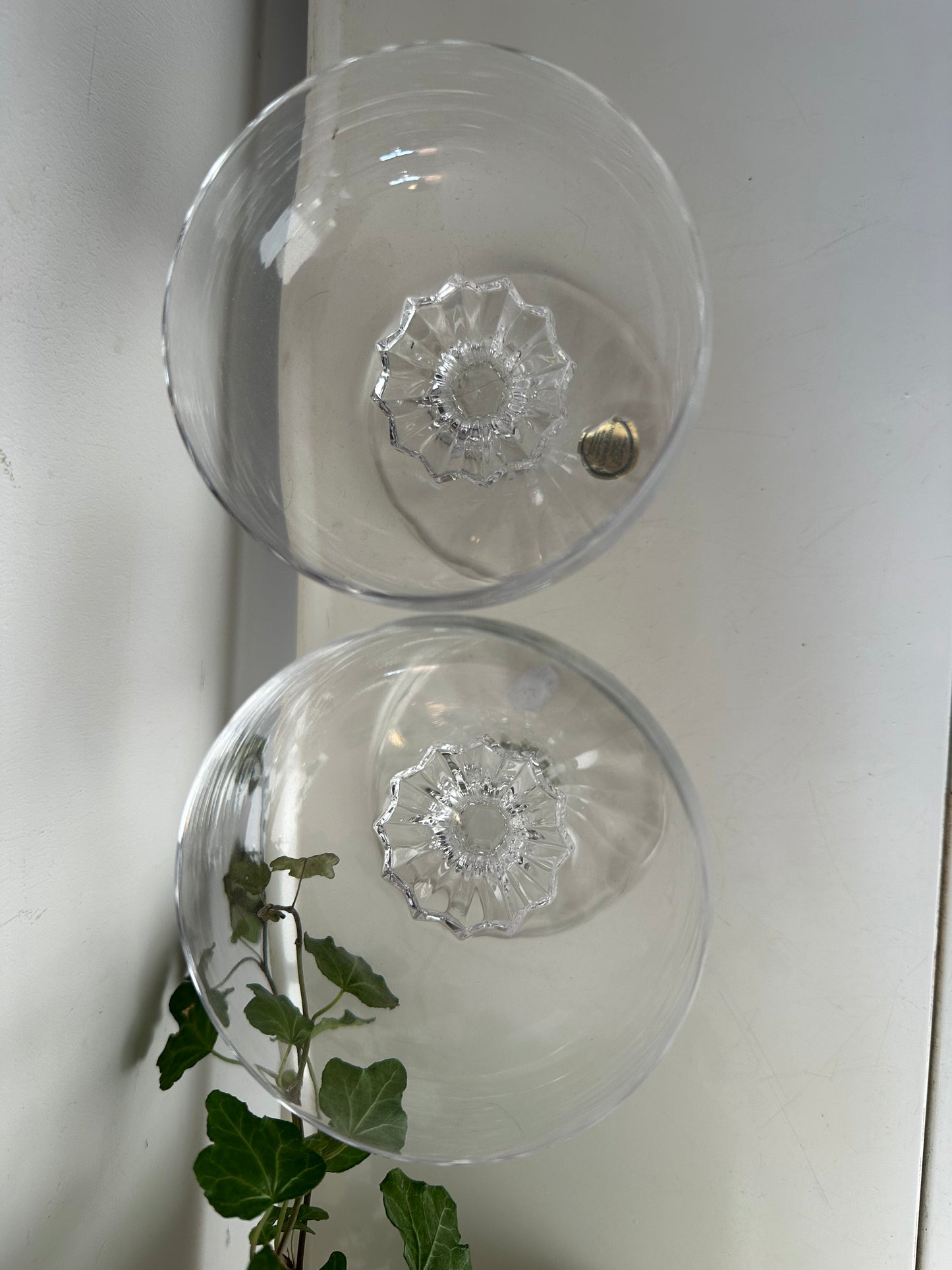 Set van 2 coupe champagne glazen Villeroy en Boch