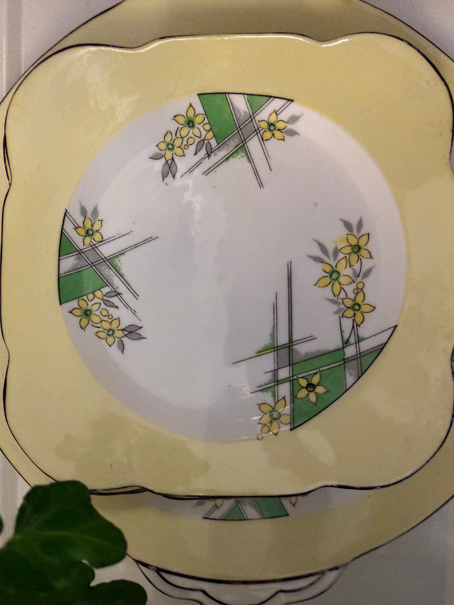 Art Deco gebaksset