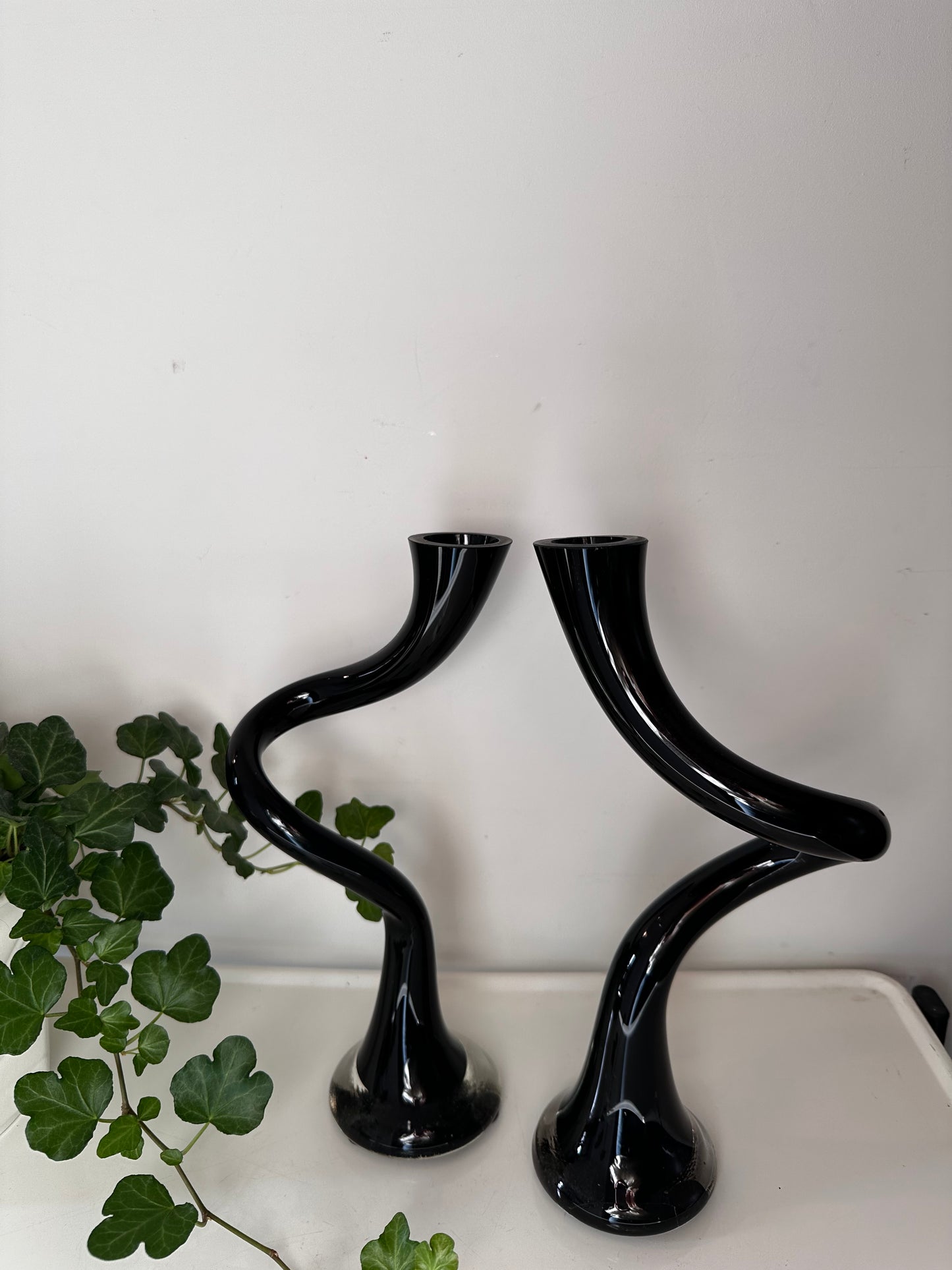 Murano glazen kandelaars