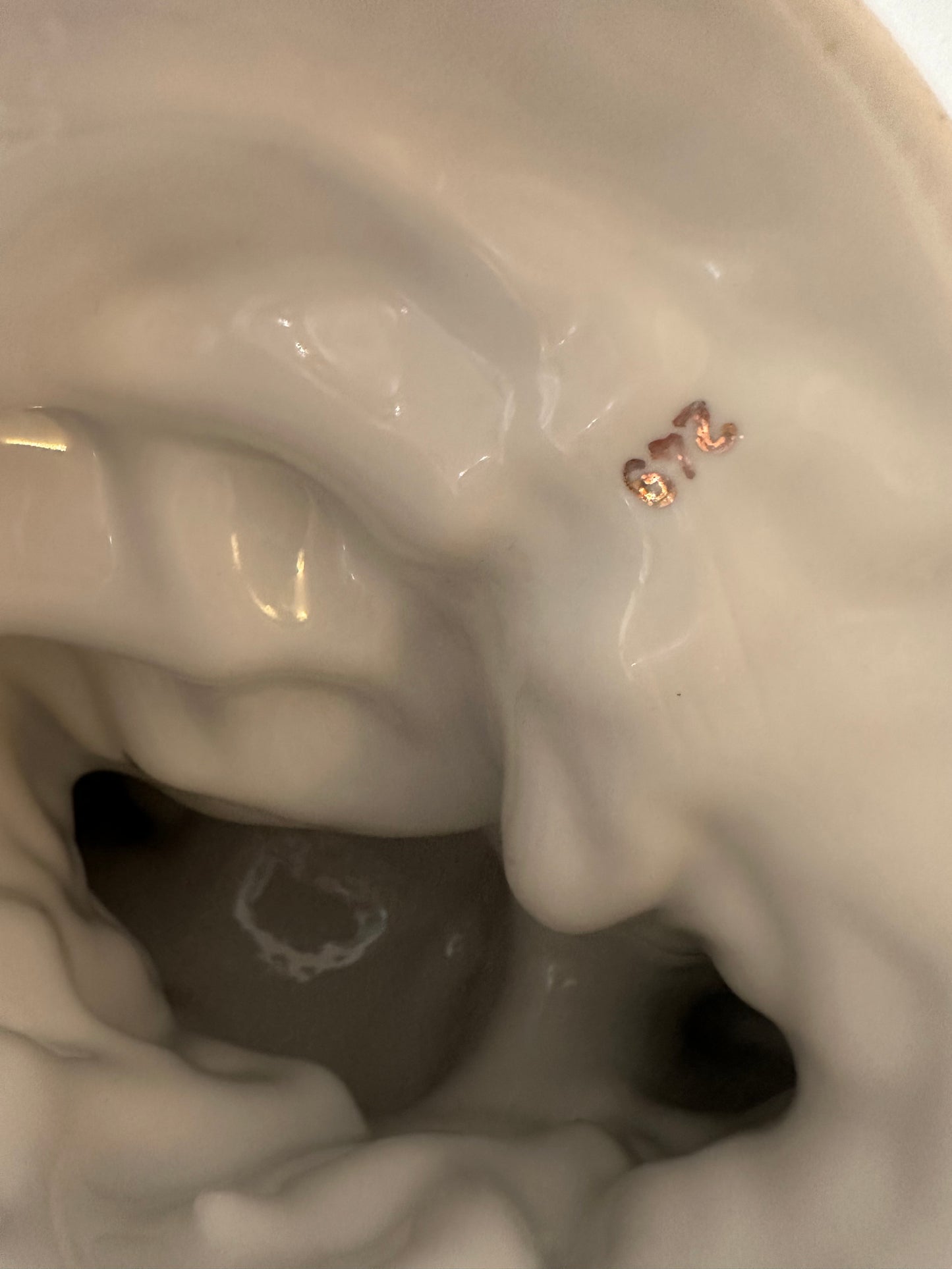 Porseleinen paarden Capodimonte stijl