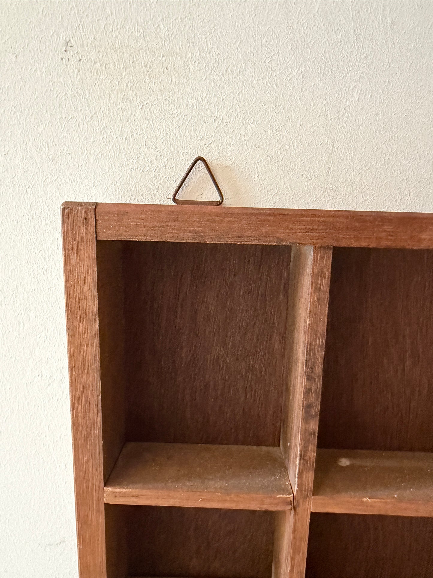 Houten jaren 70 letterbak