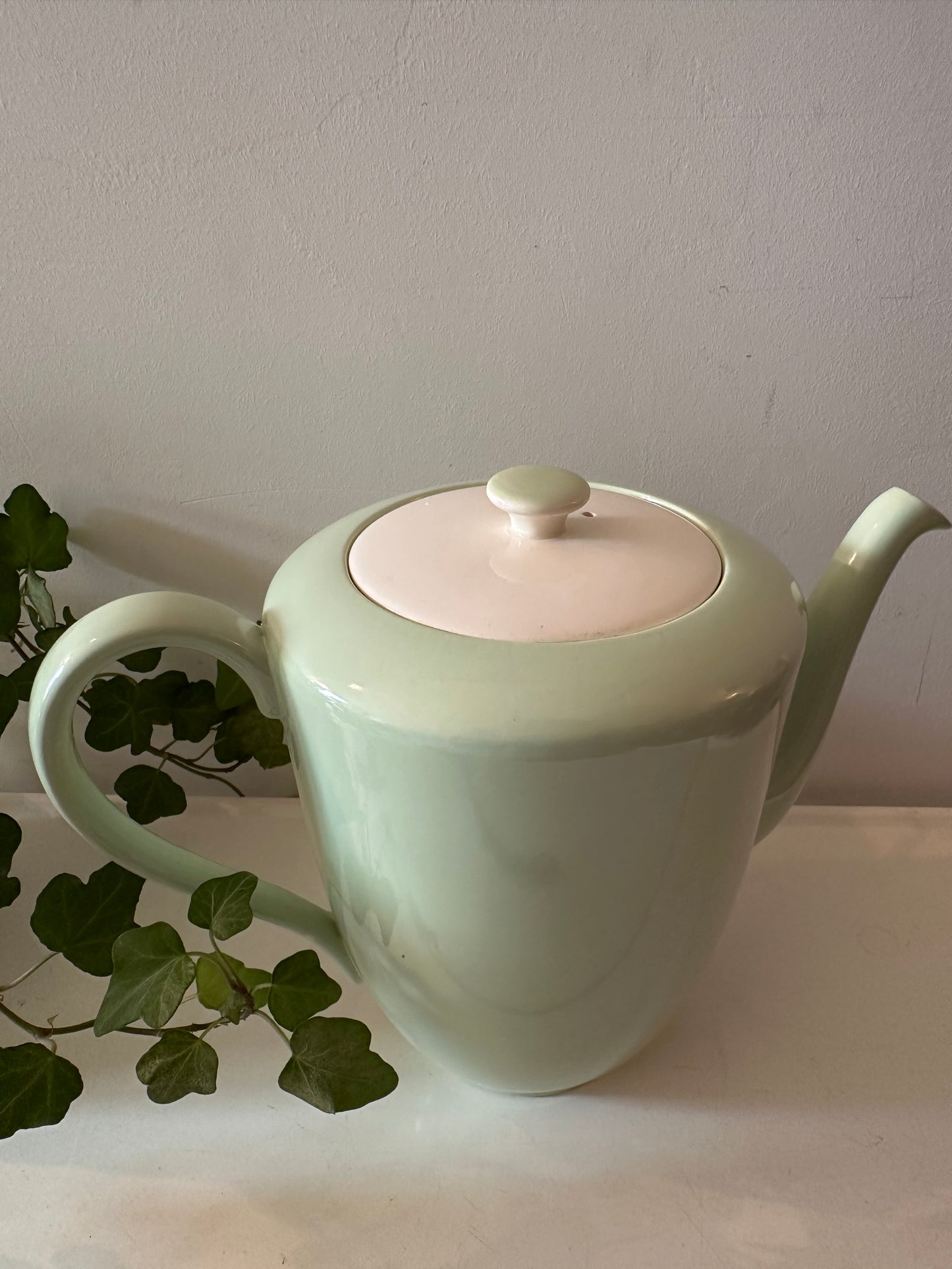 Mintgroen koffiekan Mosa Maastricht