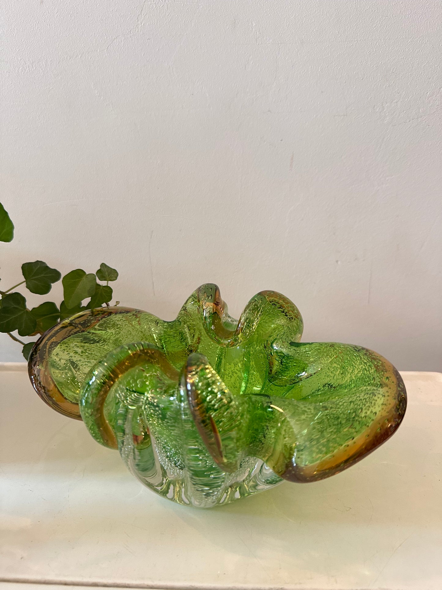 Zware Murano glazen schaal