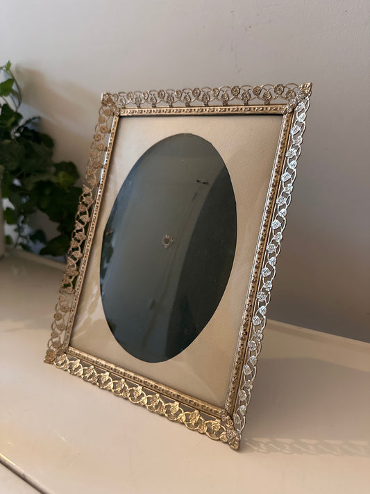 Jaren 60 opengewerkte lijst