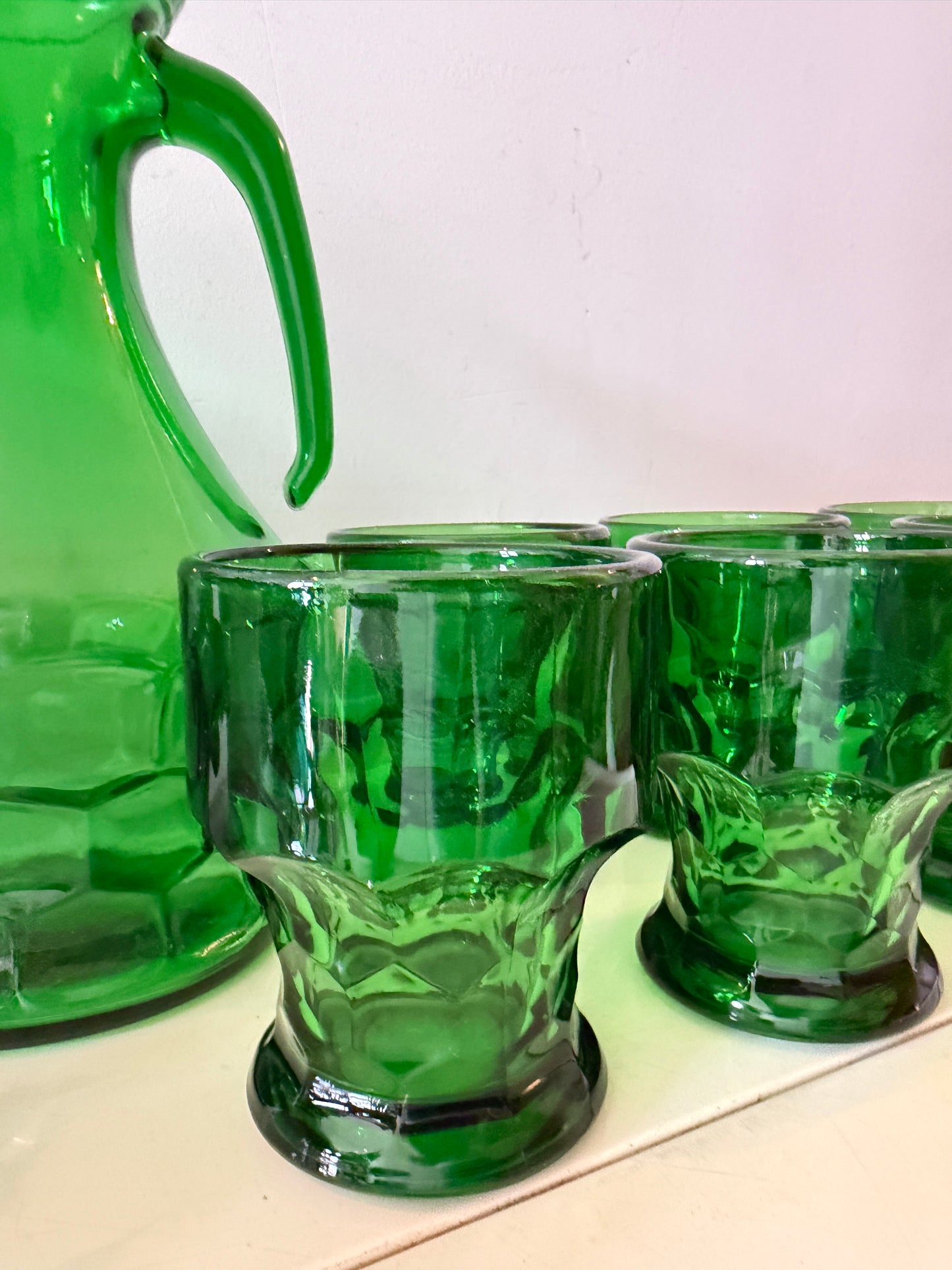 Italian vintage Bormioli set
