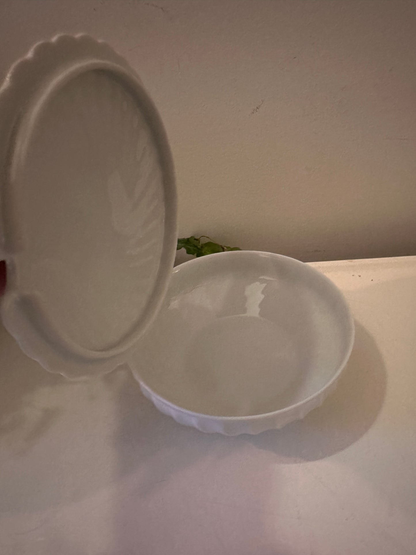 Set Limoges porselein melk en suiker set 3 delig