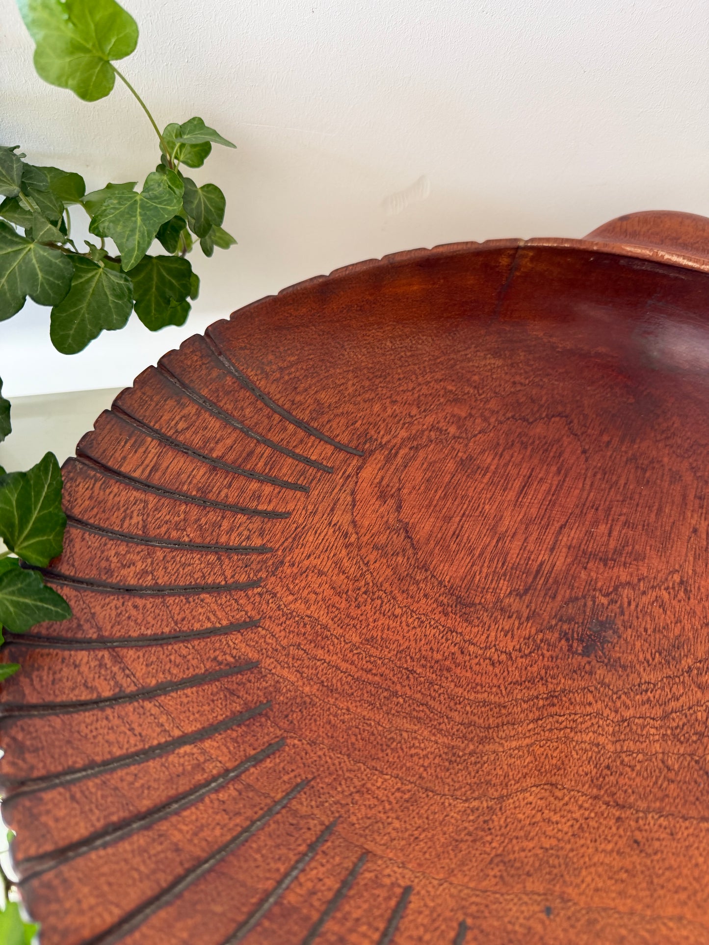 Teak houten Serveerschaal