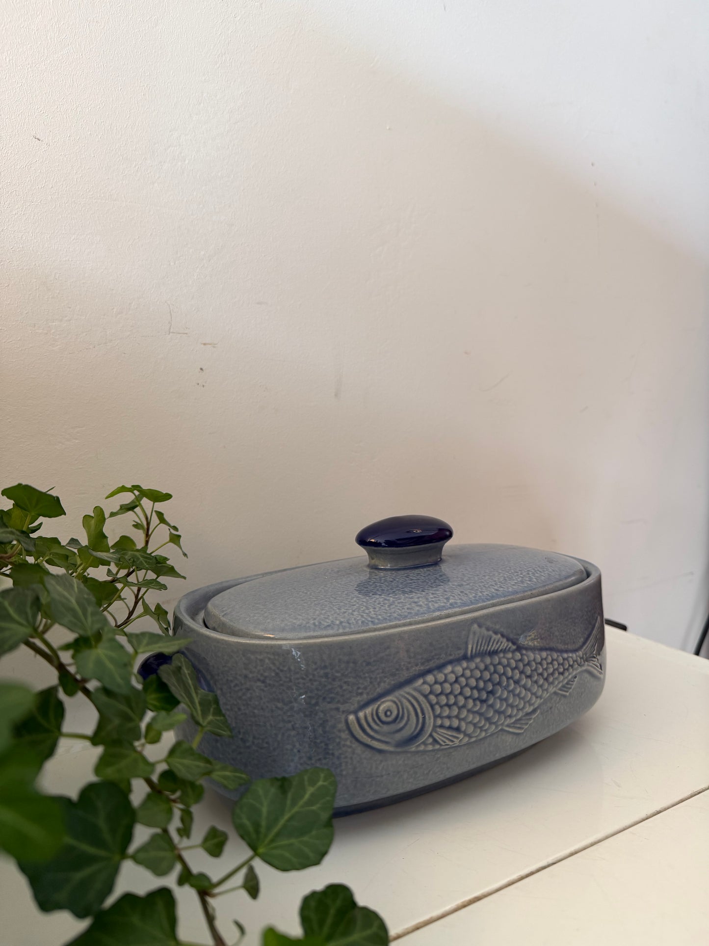Vis terrine/ ovenschaal jaren 70