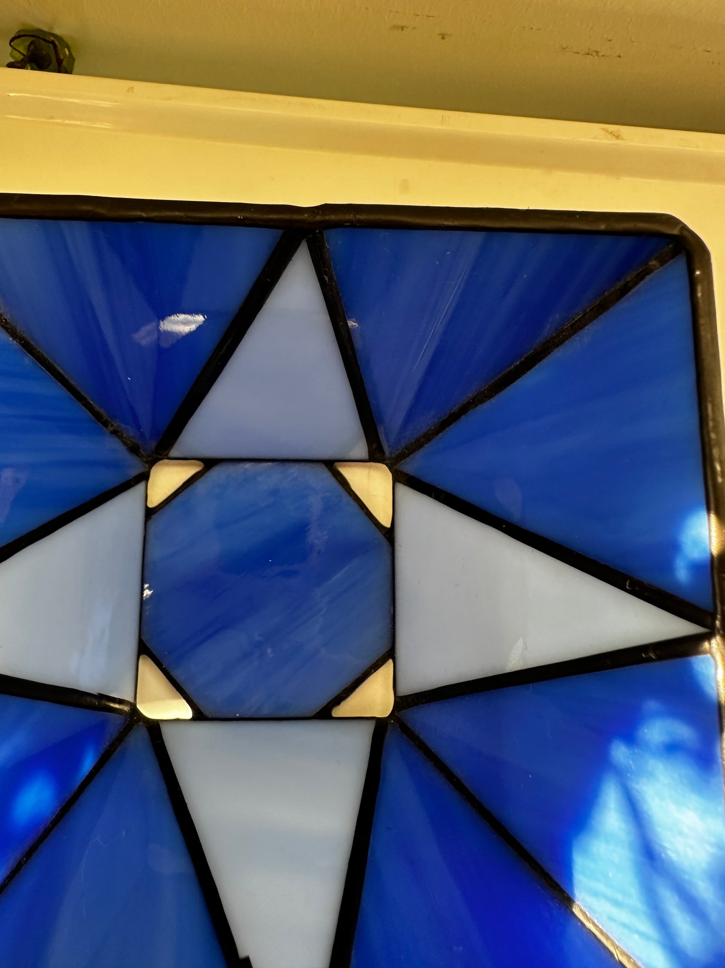 Glas in lood waxinelichthouders prijs is per stuk