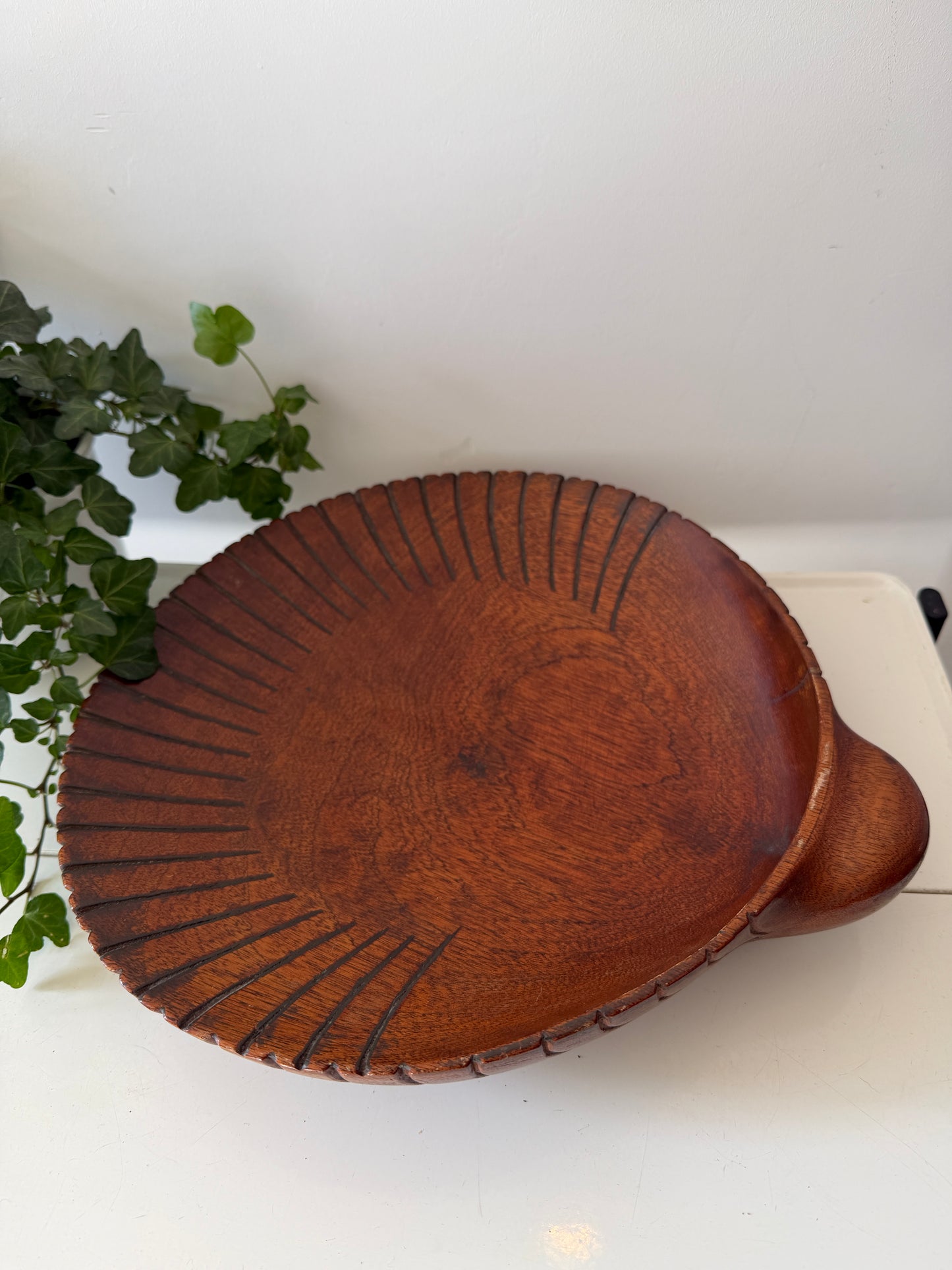 Teak houten Serveerschaal