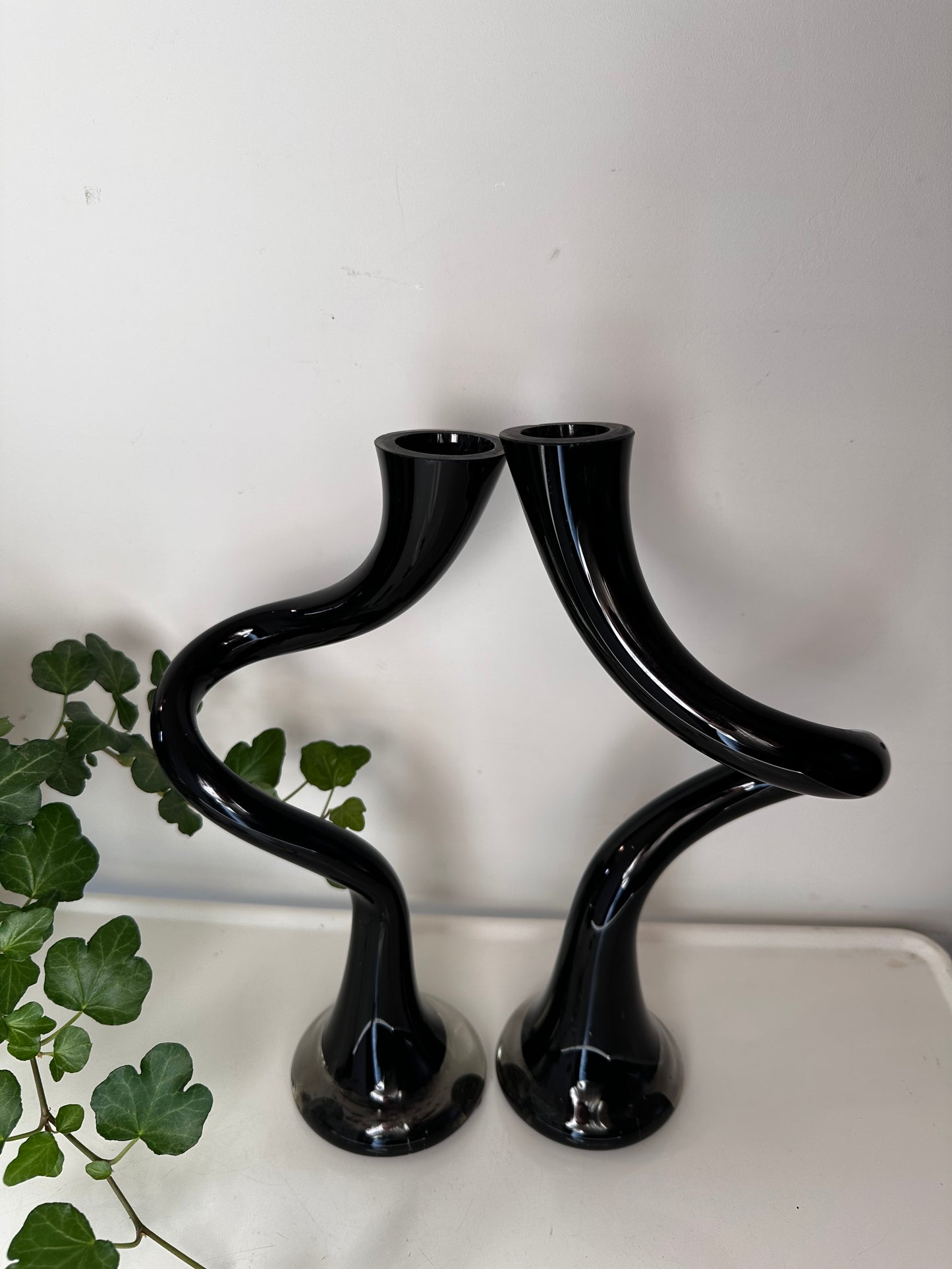 Murano glazen kandelaars