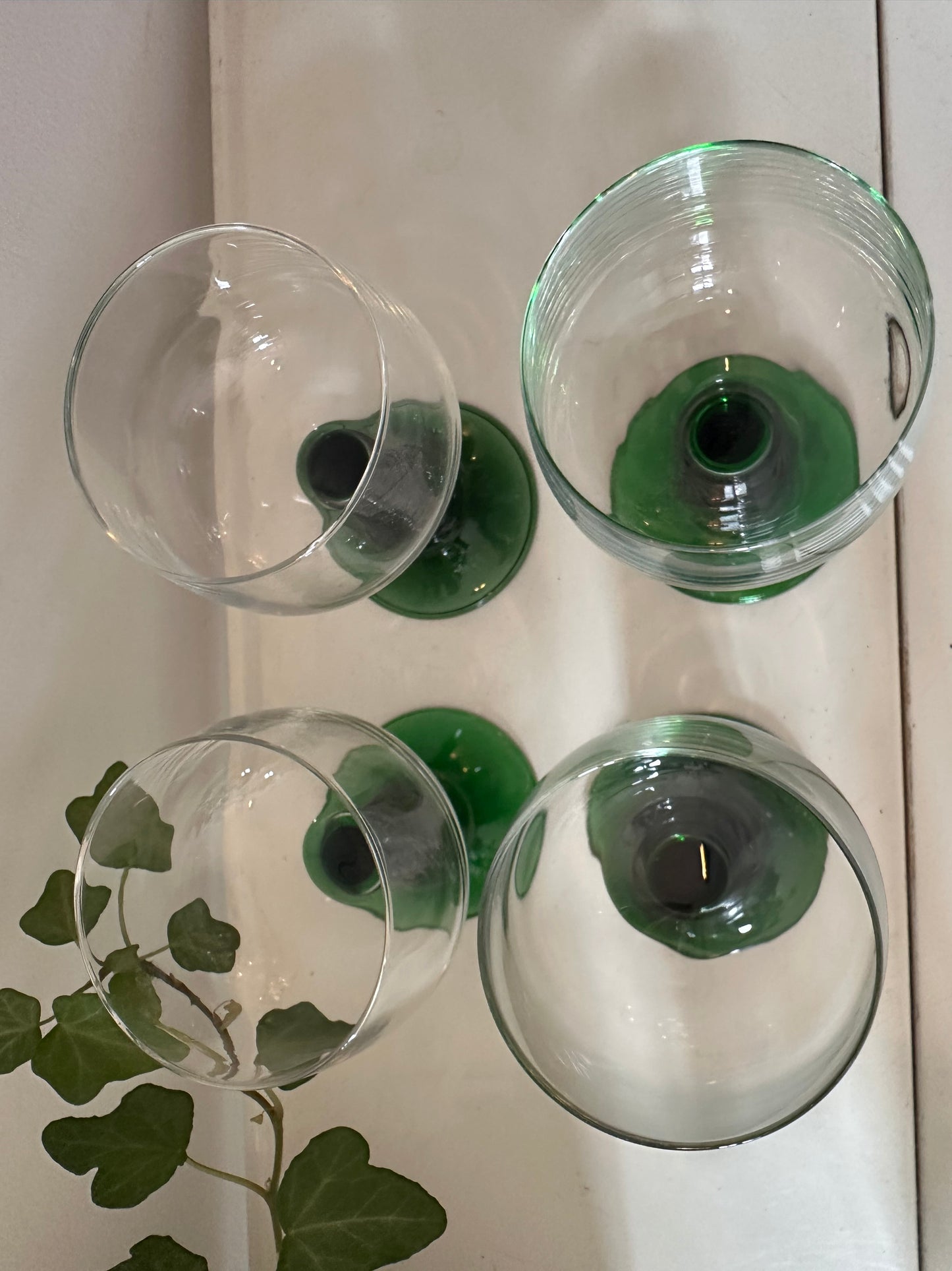 Set van 4 Roemer glazen