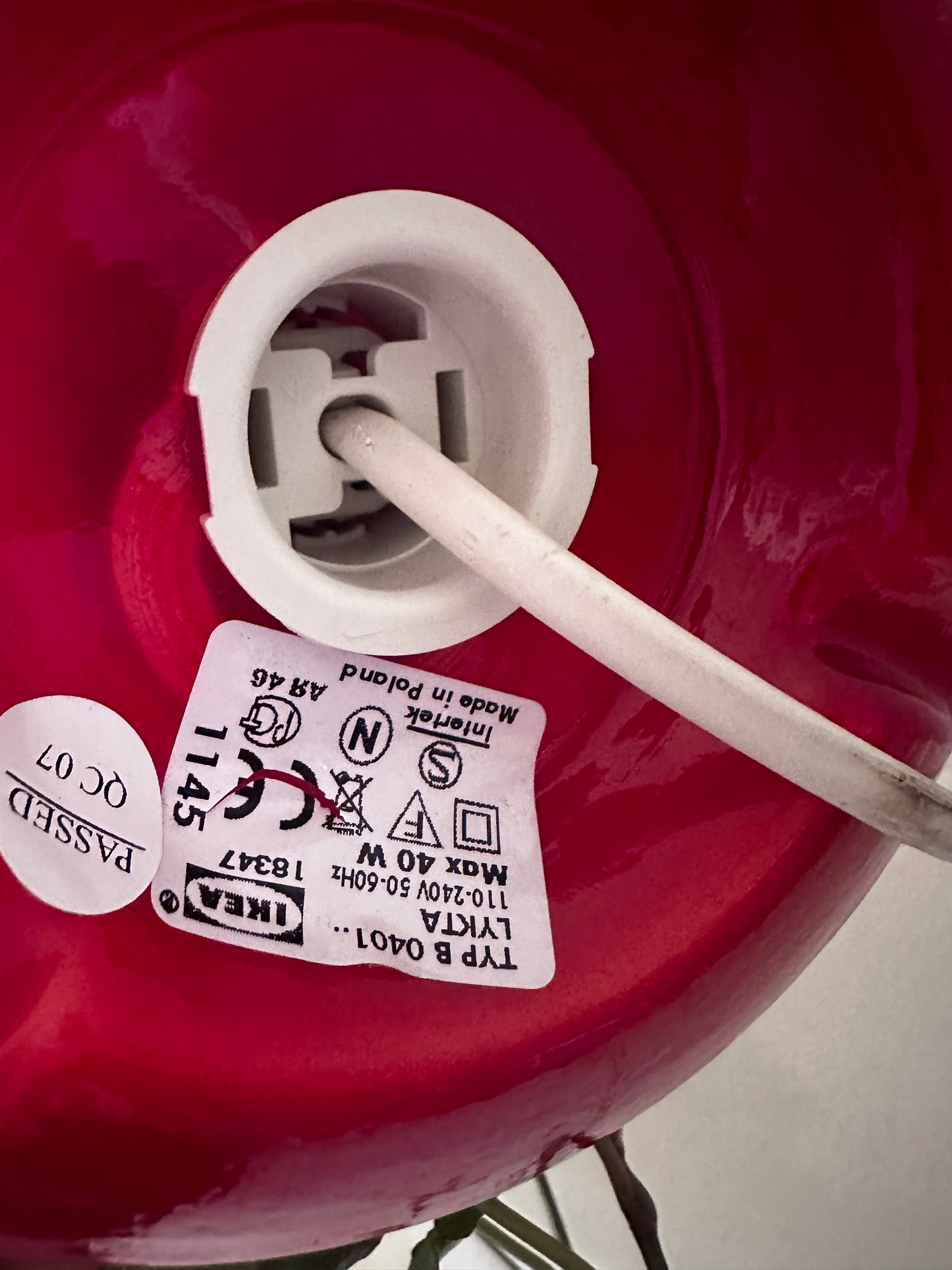 Lykta lampje IKEA vintage