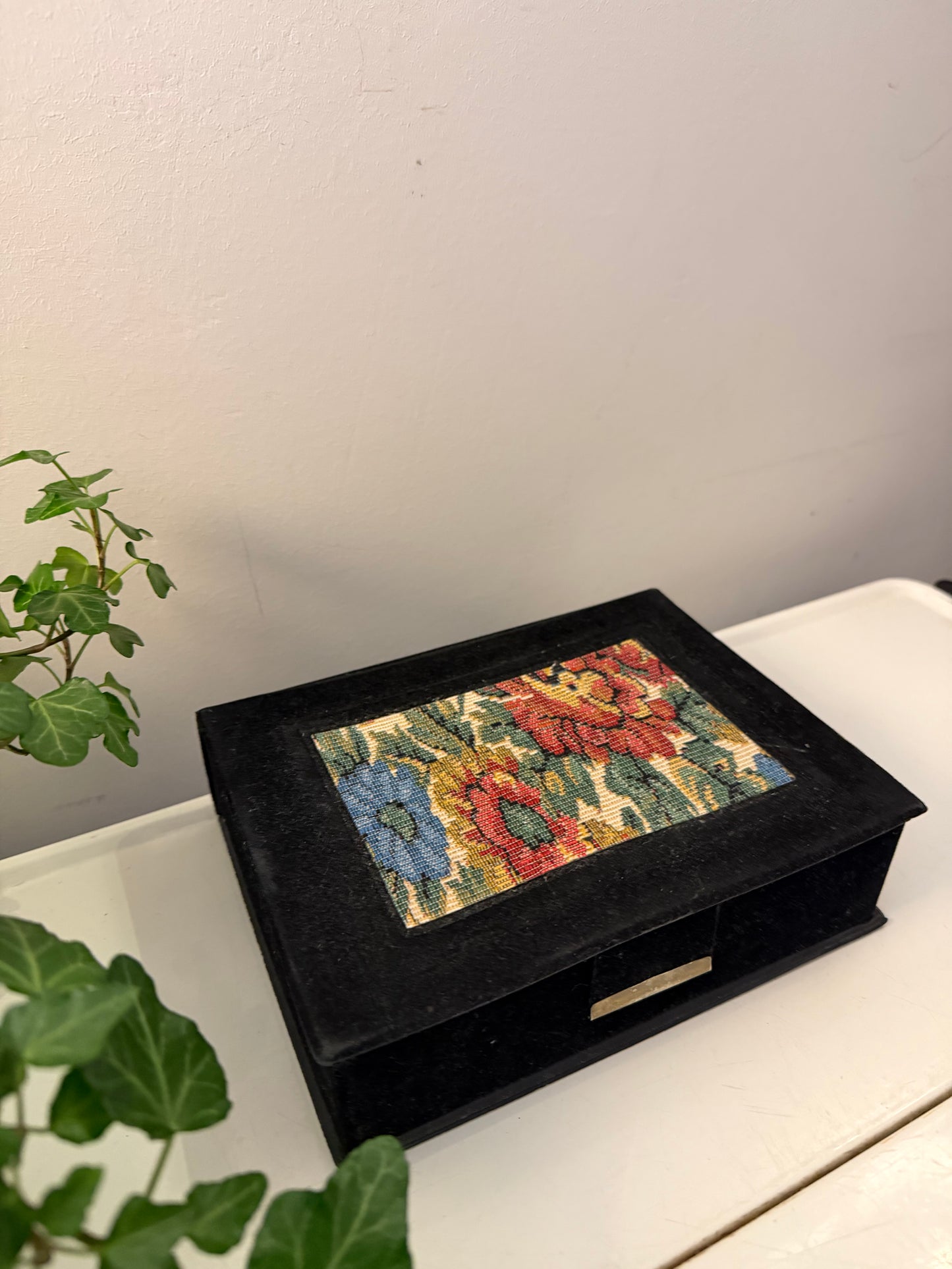 Vintage sieraden bewaardoos