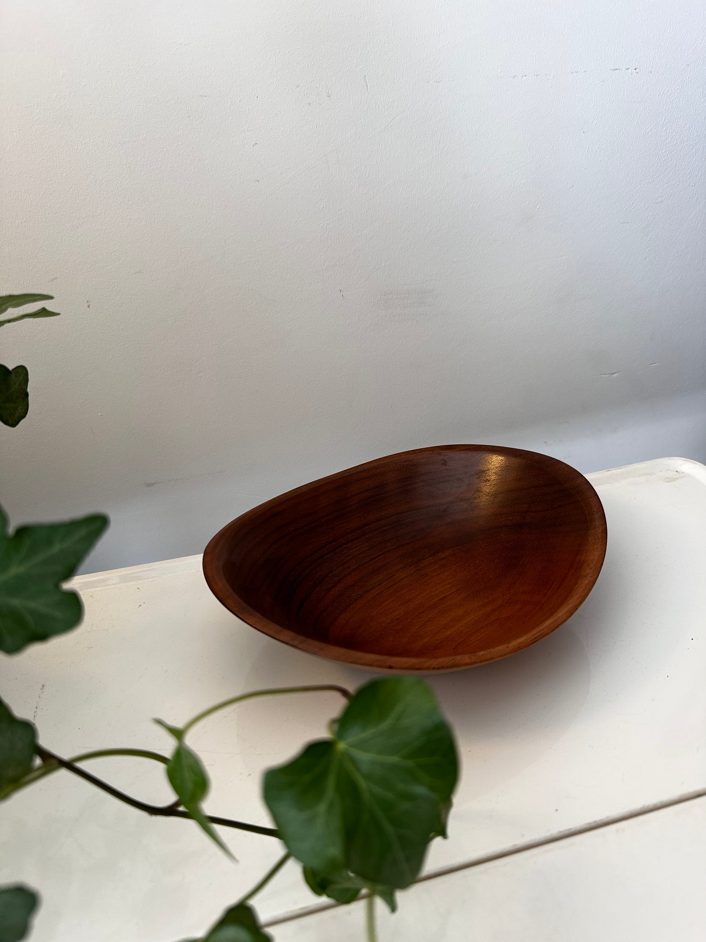 Mid Century Teak houten schaal