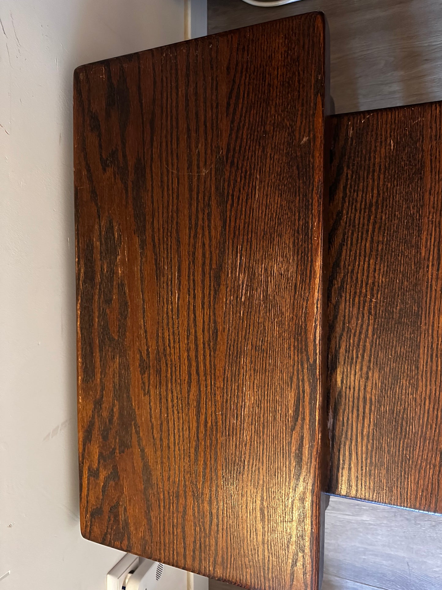 Brutalist nesting tables vintage