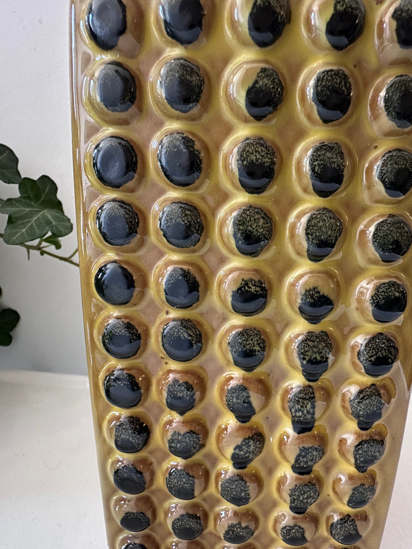 West Germany vaas olijfgroen