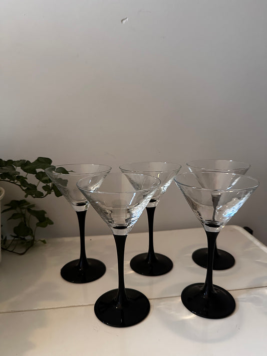 Set van 5 Luminarc Martini glazen