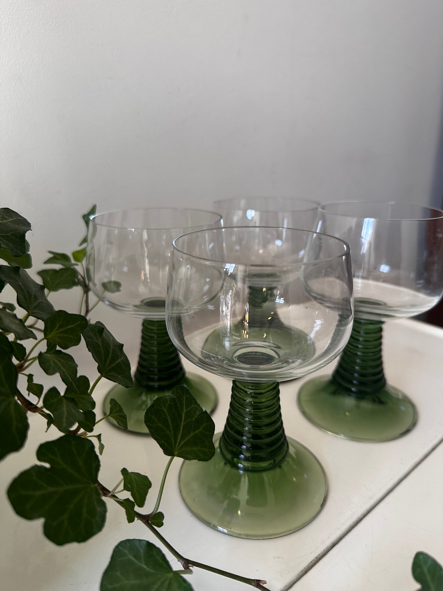 Set van 3 Roemer Moezel glazen