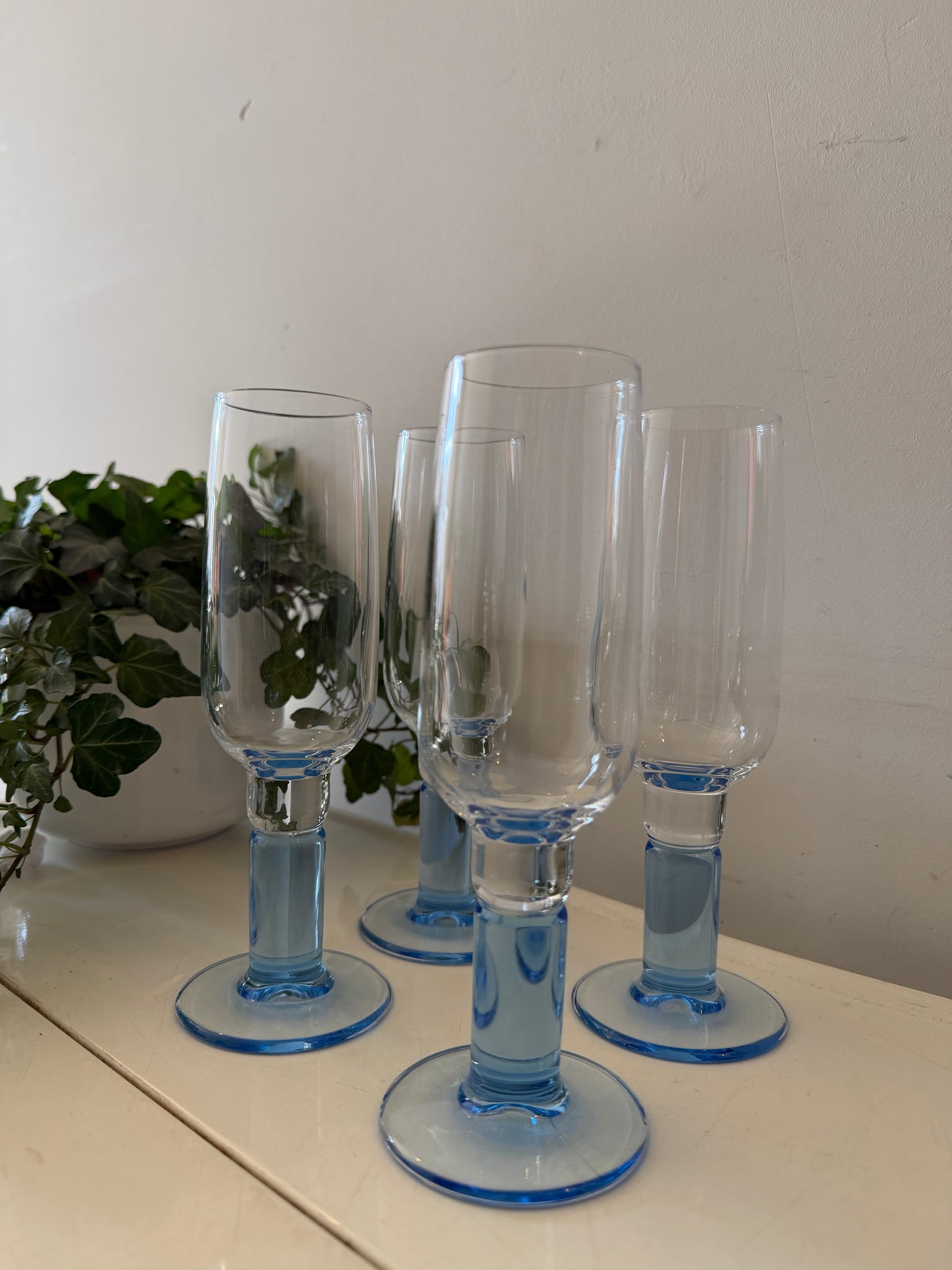 Set van 4 Bormioli Rocco flûtes