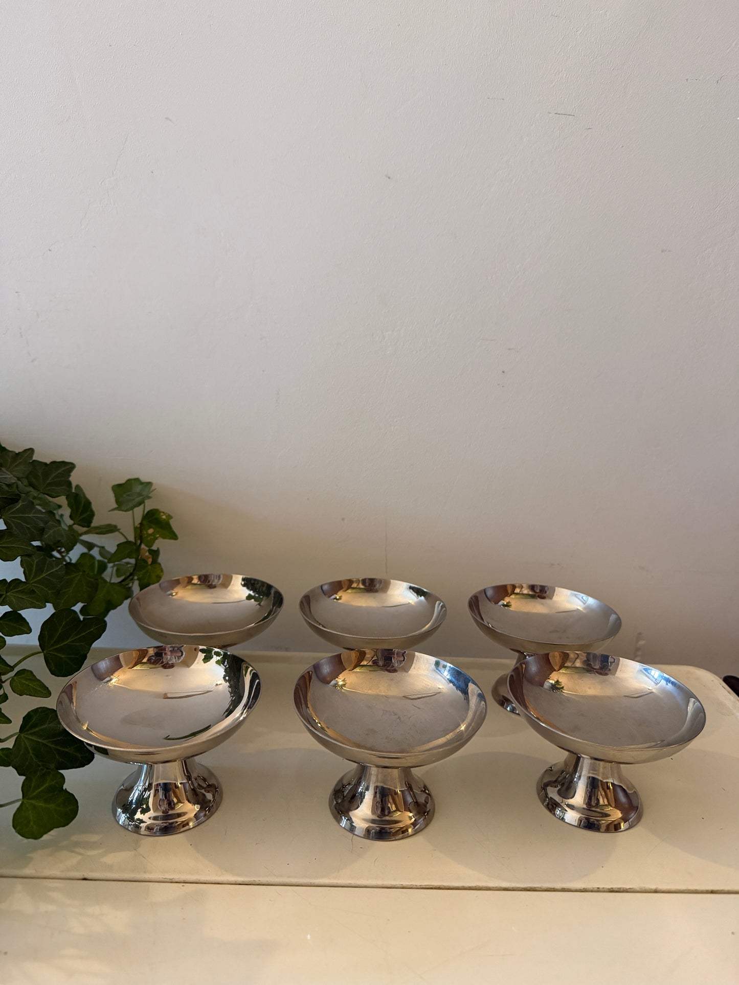 Set van 6 Chrome coupes
