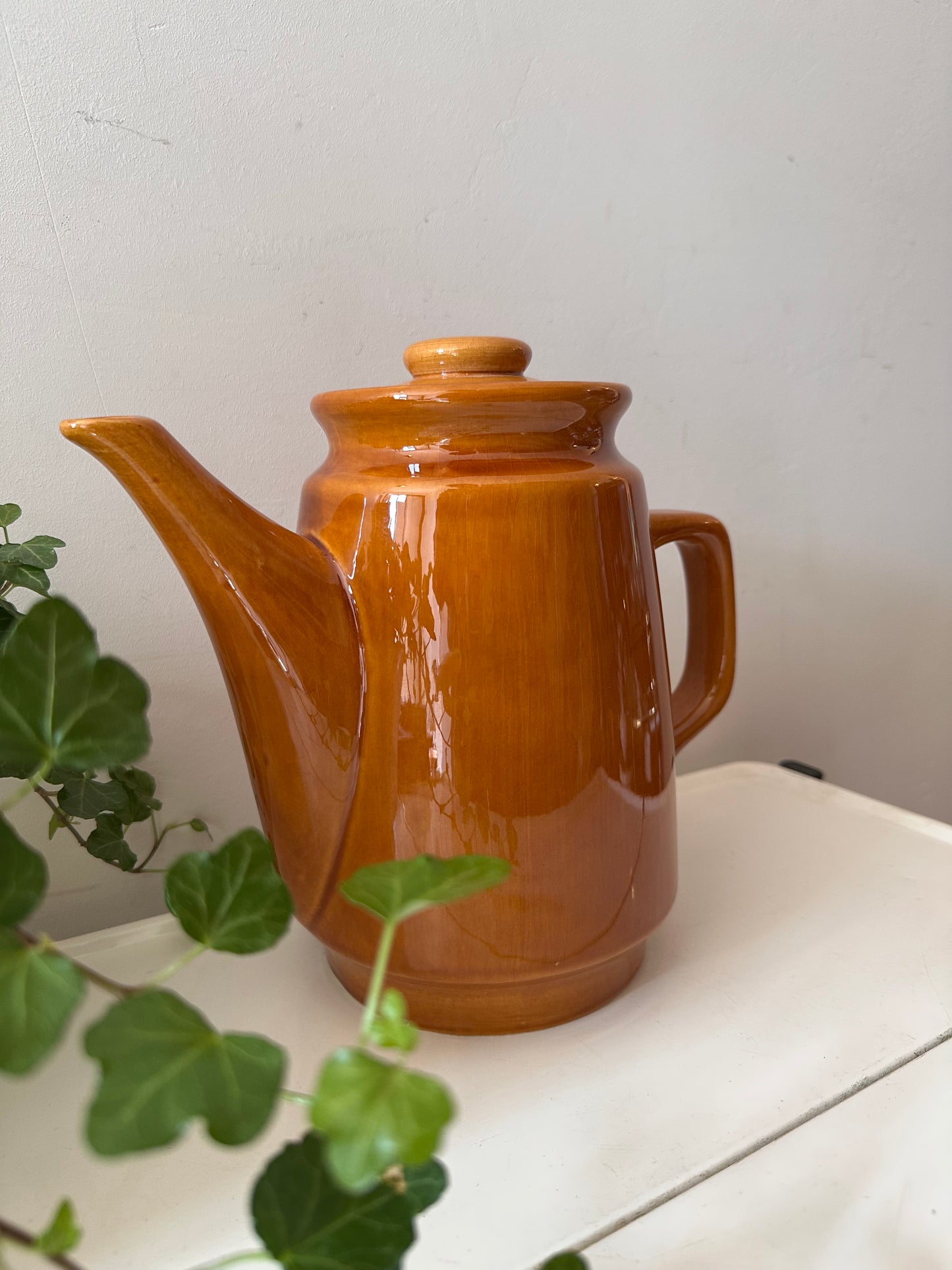 Keramieken jaren 70 koffiepot
