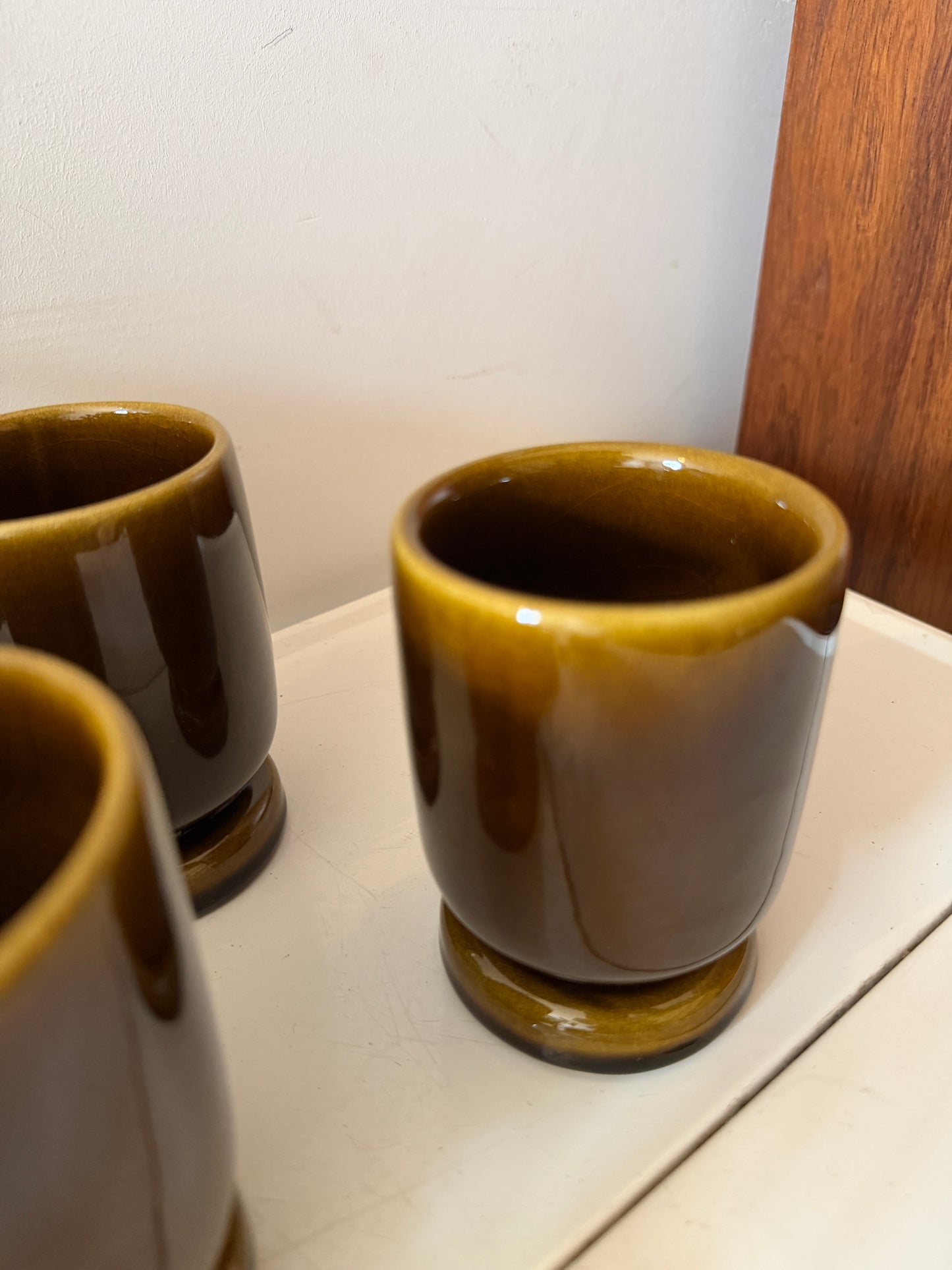 Set van 3 koffiemokken jaren 70 hutschenreuther