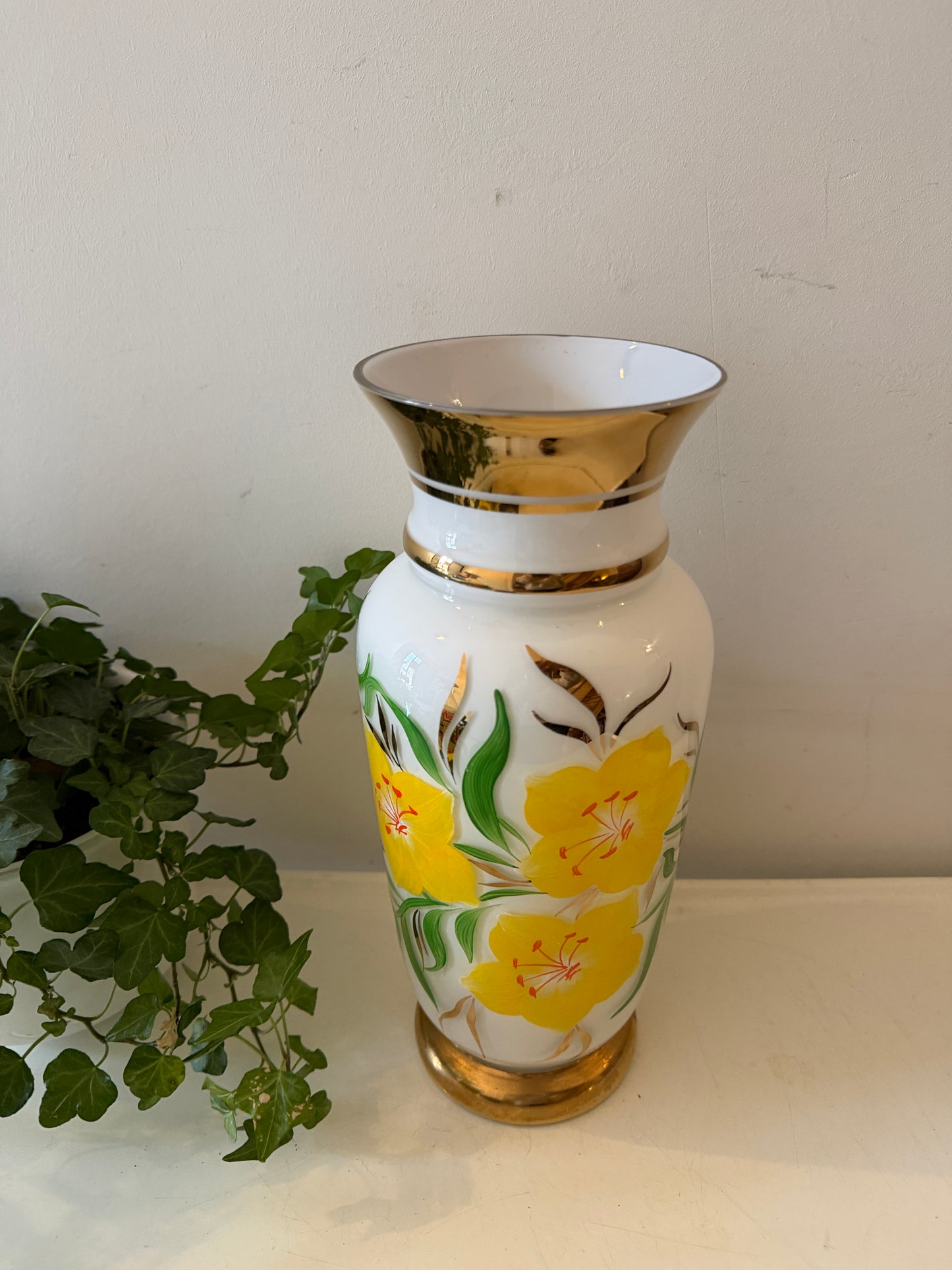 Opaline glazen vaas