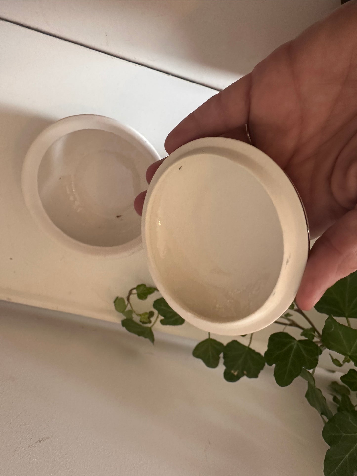 Porseleinen bewaardoosje