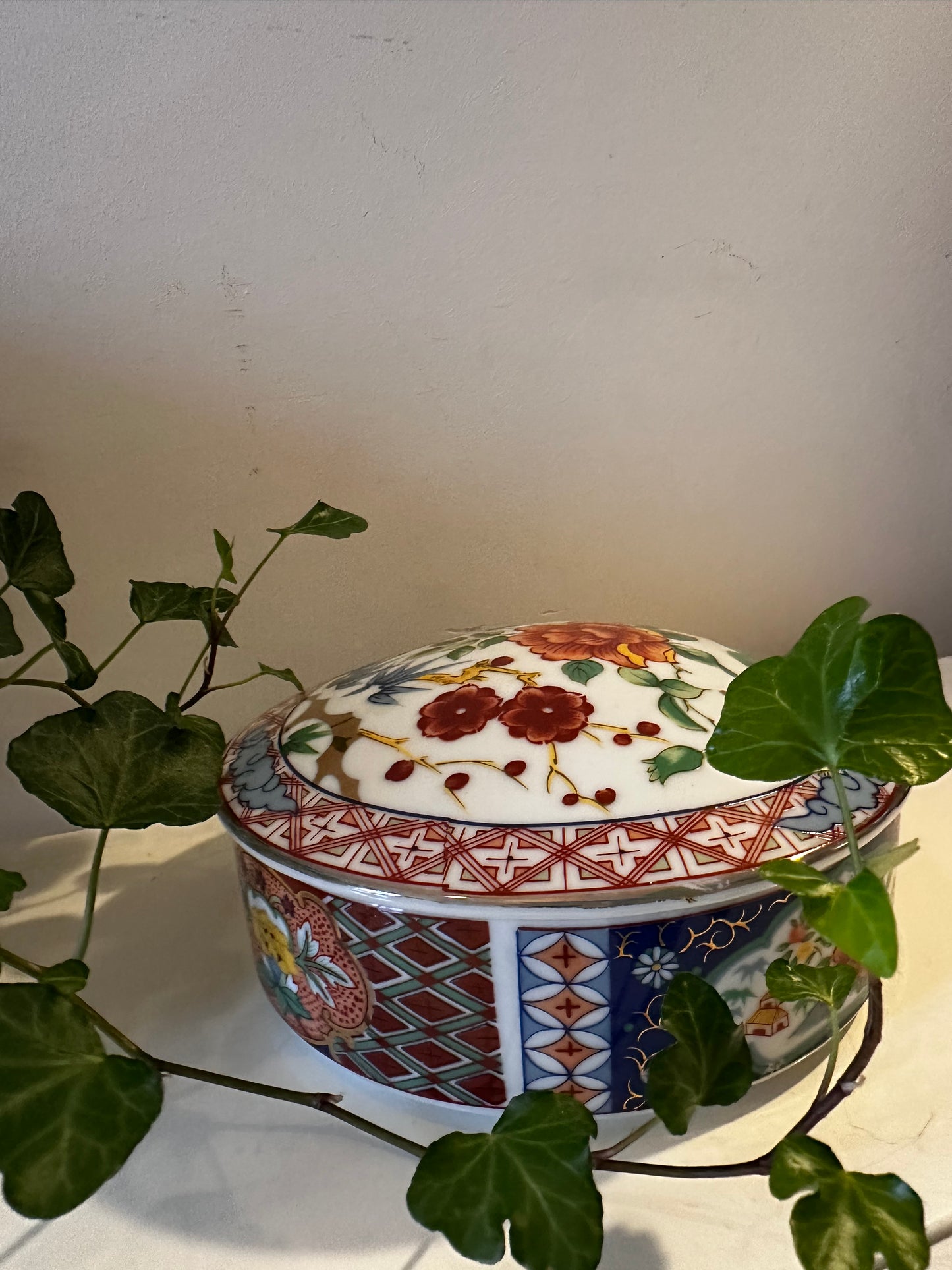 Japans dekseldoosje vintage