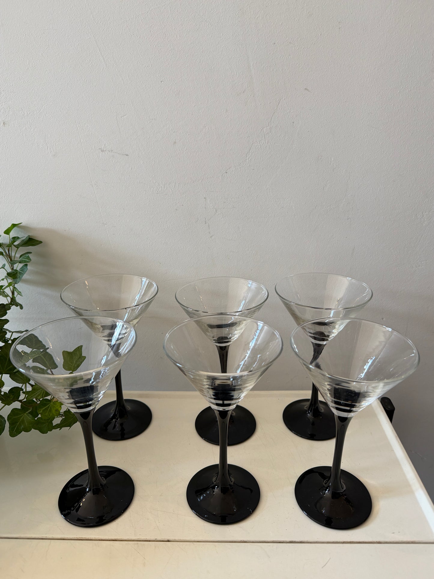 Set van 6 martini glazen luminarc