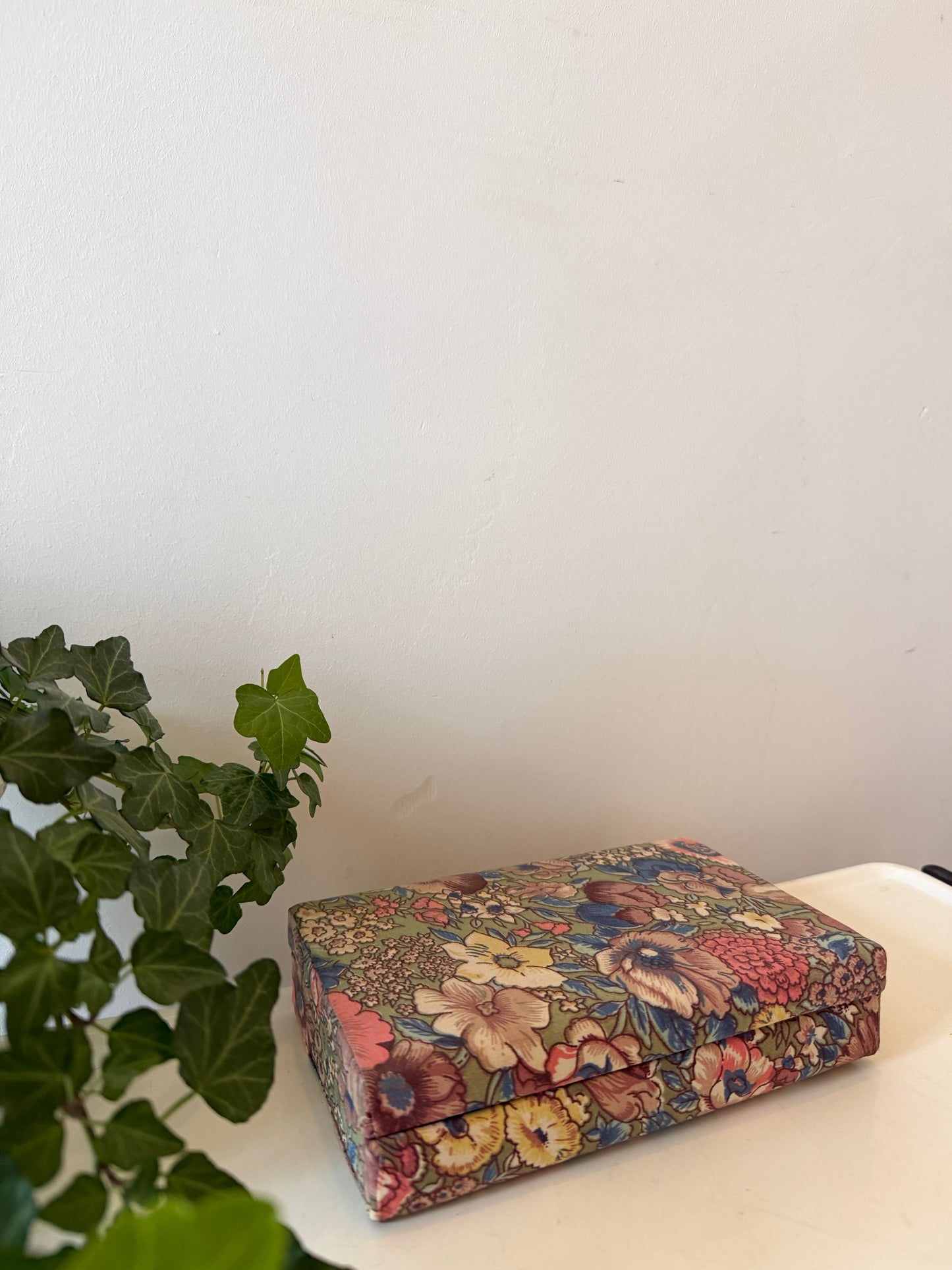 Juwelendoosje bloemenprint