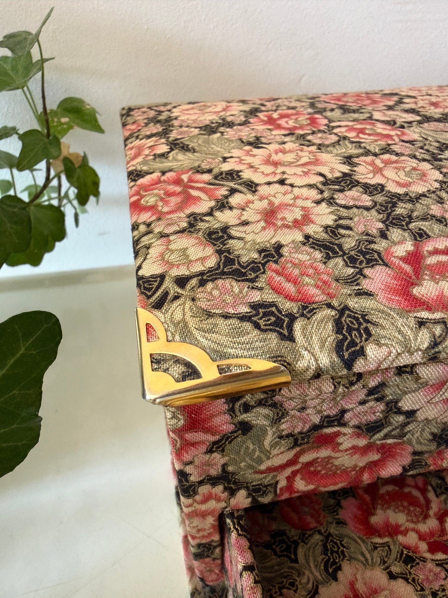 Sieradendoos met bloemenprint