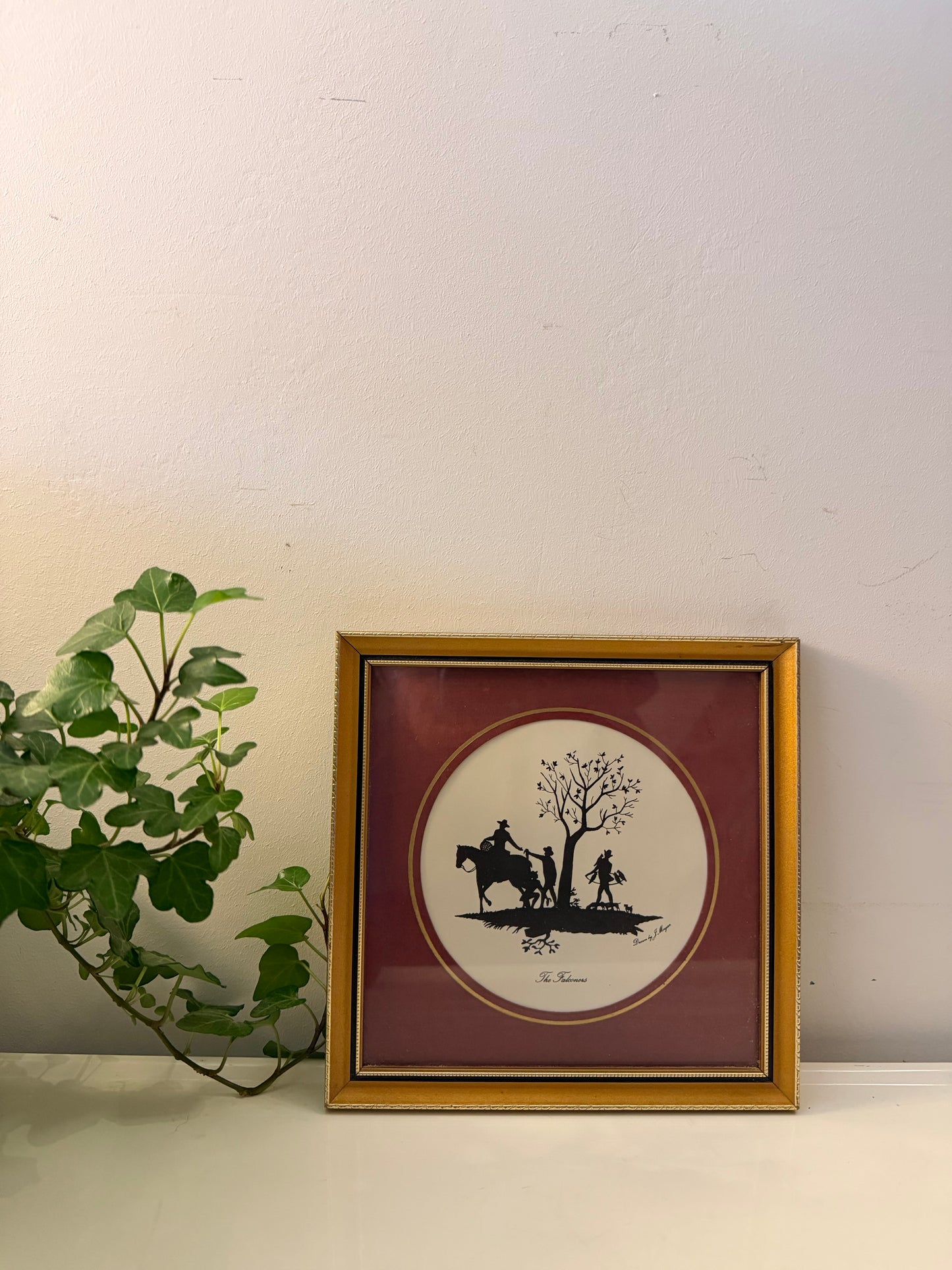 Silhouet prent The Falconers