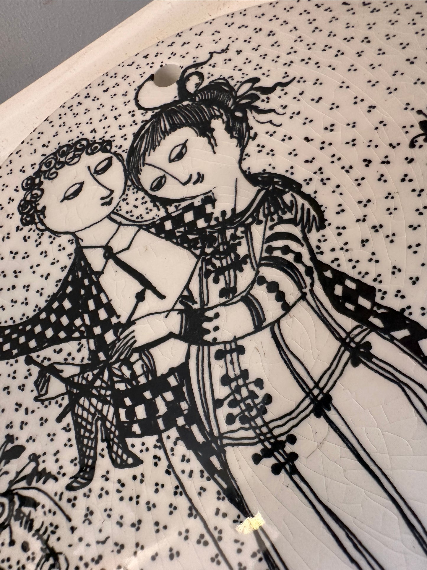 Björn Wiinblad wandtegeltje