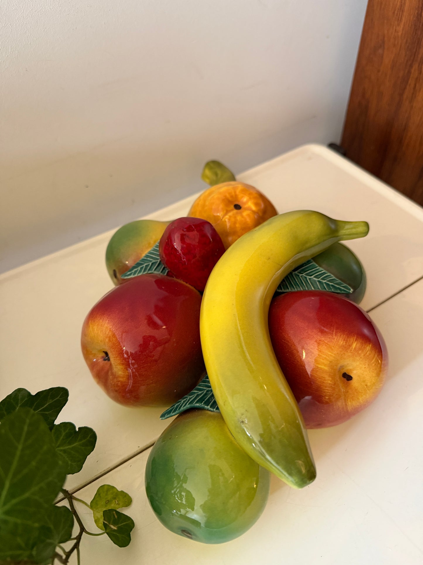 Keramieken wanddecoratie met fruit Italy
